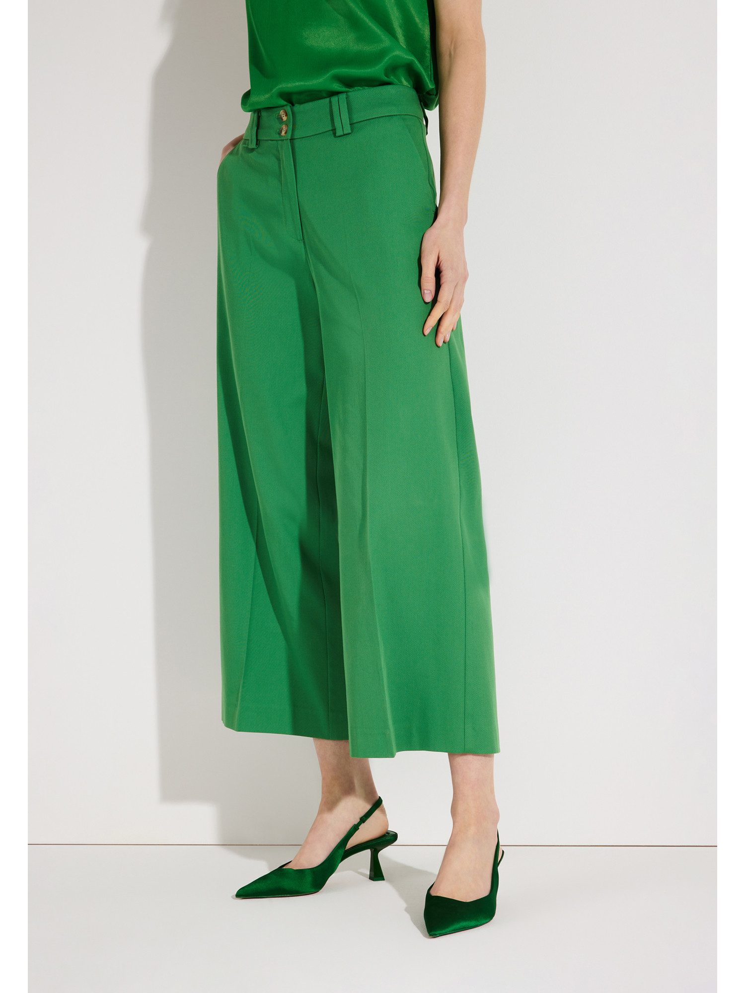 MORE&MORE Culotte weite, verkürzte Anzughose