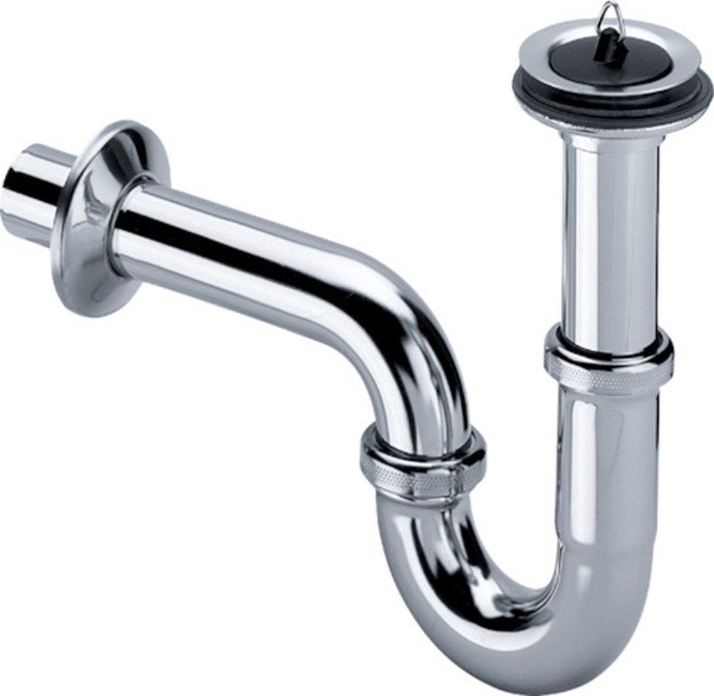 Viega Siphon VIEGA Röhrengeruchverschluss 5612 11/4" x 11/4" x 60mm ms verchromt