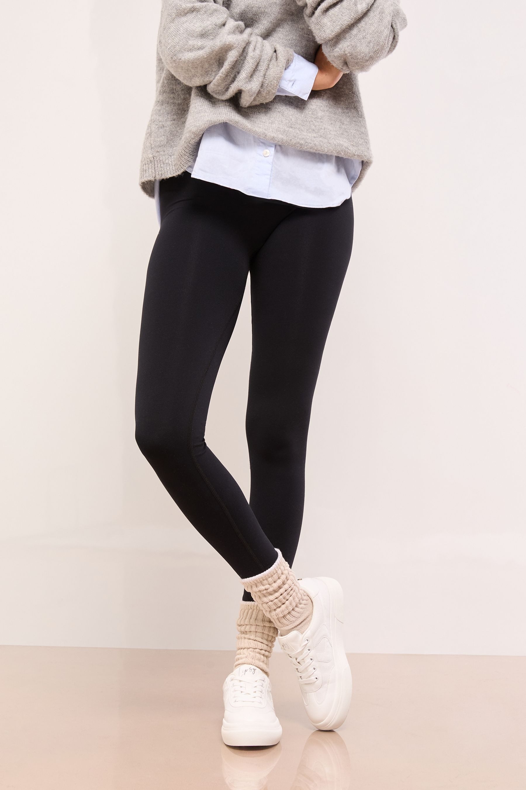 LIPSY Lipsy klobige, sportliche Schnürsneaker aus Canvas Sneaker (1-tlg)