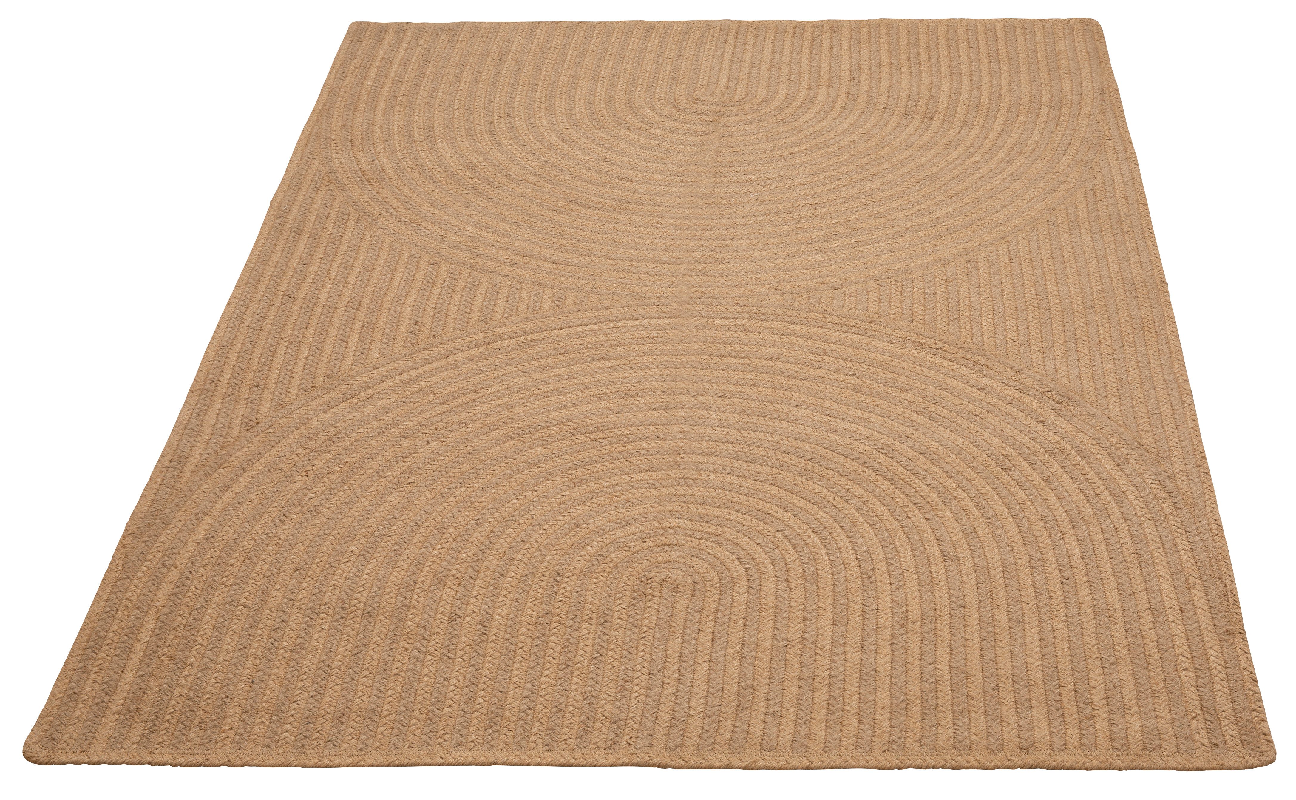 my home Teppich Naturala, Jute-Teppich, handgefertigt, günstig online kaufen