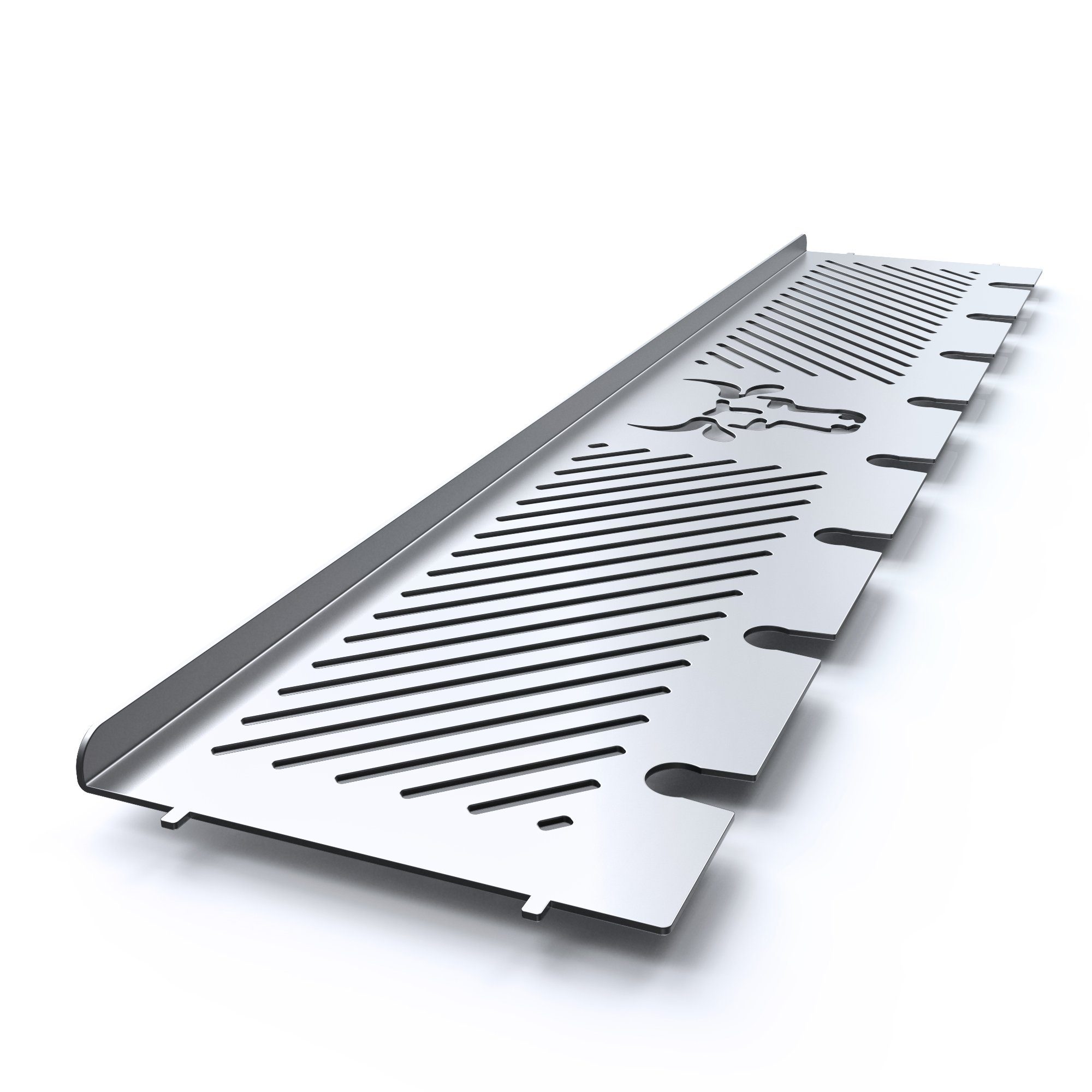 tuning-art Warmhalte-Grillrost WH07 Edelstahl Warmhalterost flach passgenau für Napoleon Rogue 525er