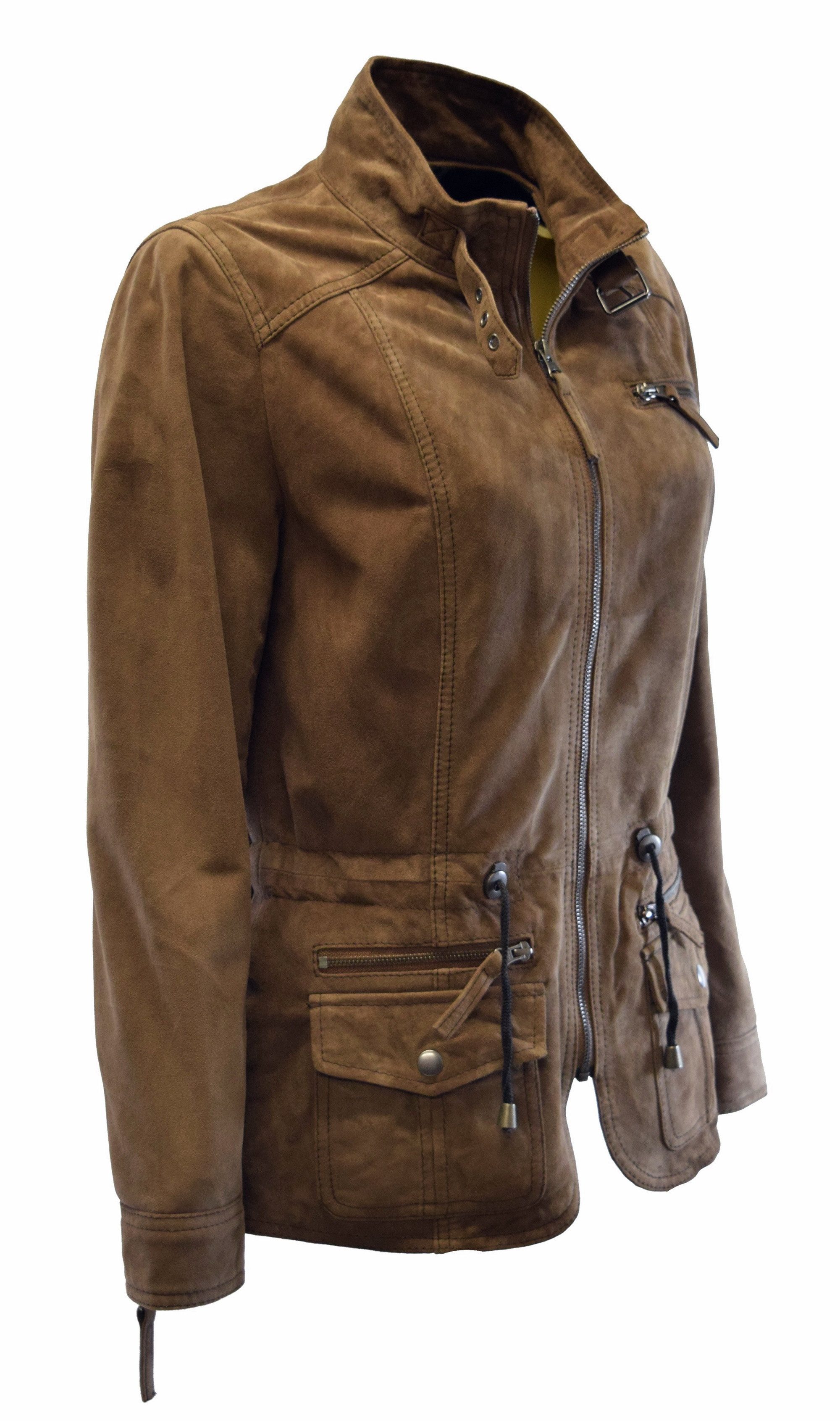Zimmert Leather Lederjacke Lana Stehkragen