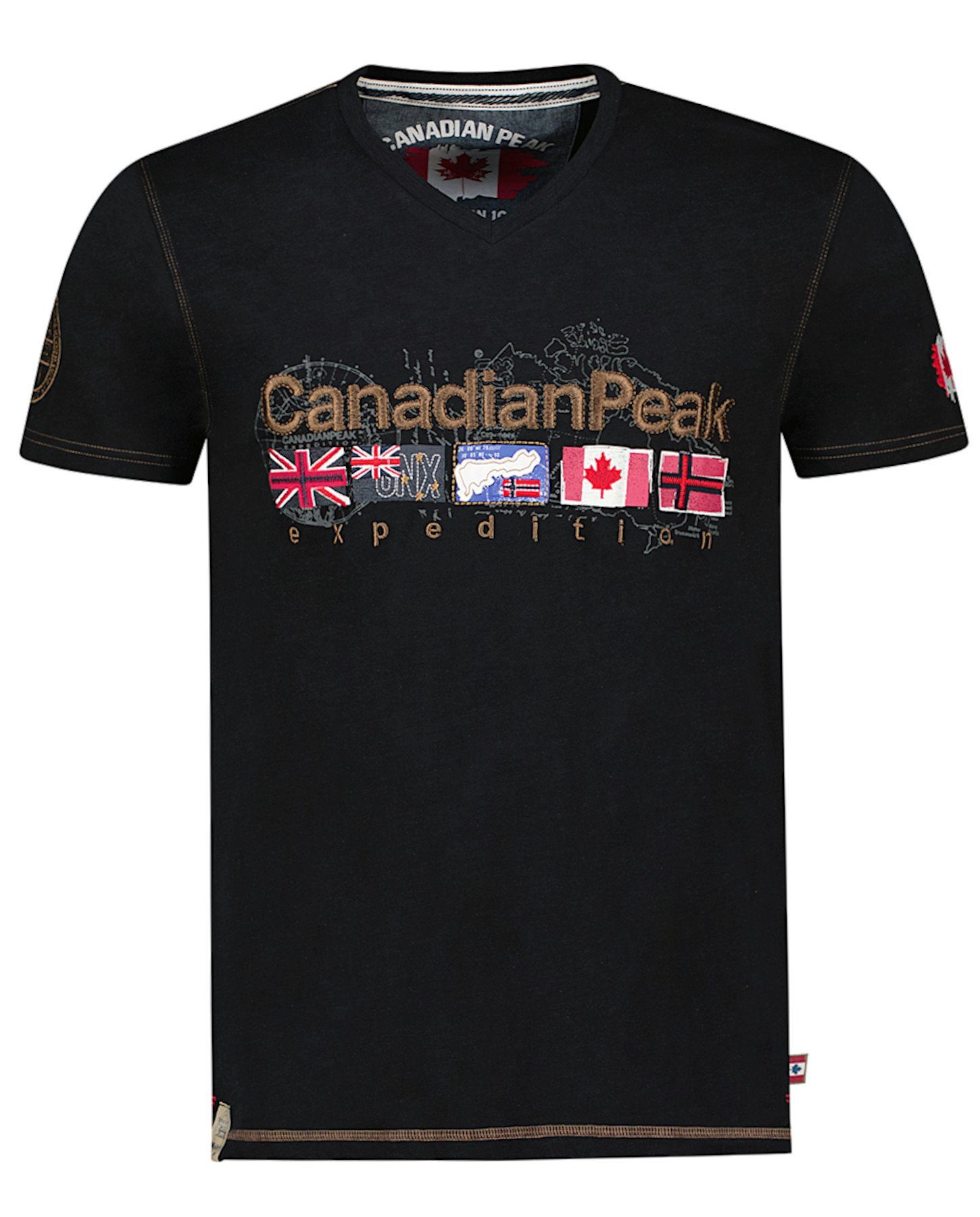Canadian Peak T-Shirt V-Neck Joukeak aus günstig online kaufen