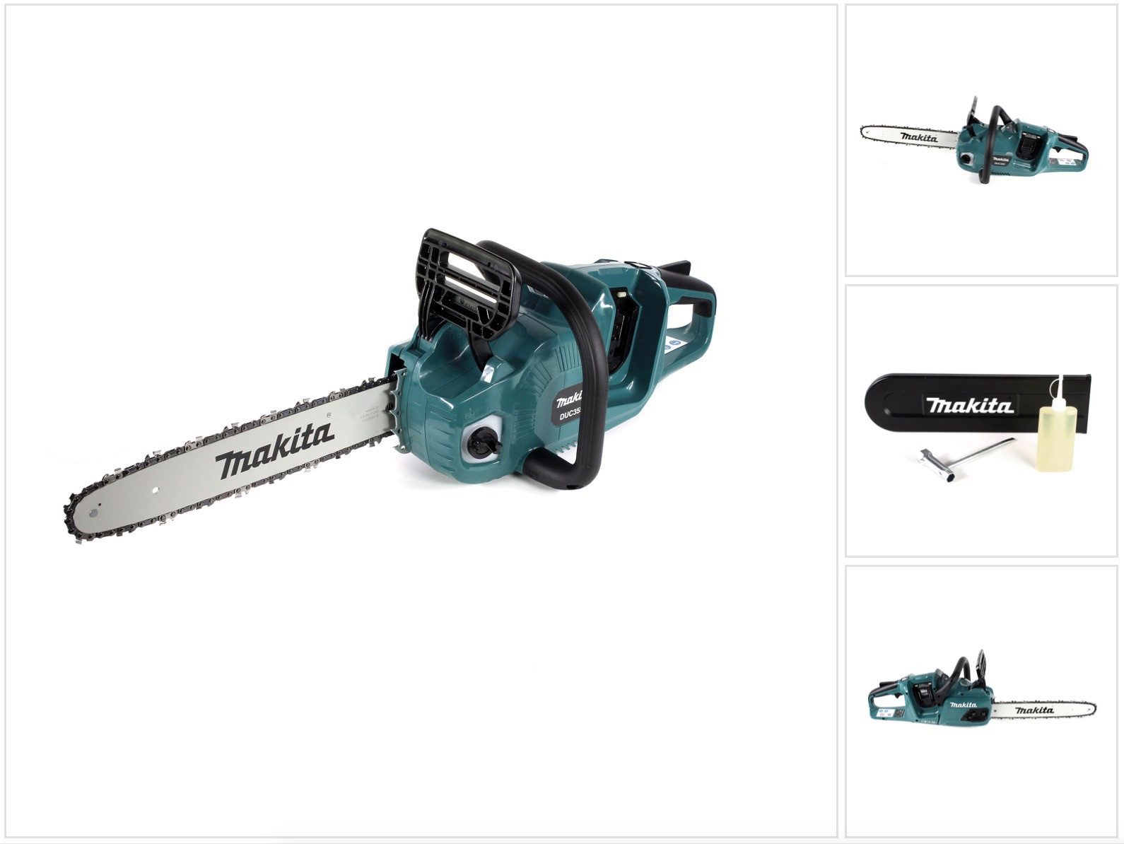 Benzin-Kettensäge DUC 355 Z Akku Kettensäge 36V (2x18V) Brushless 35 cm Solo - ohne A