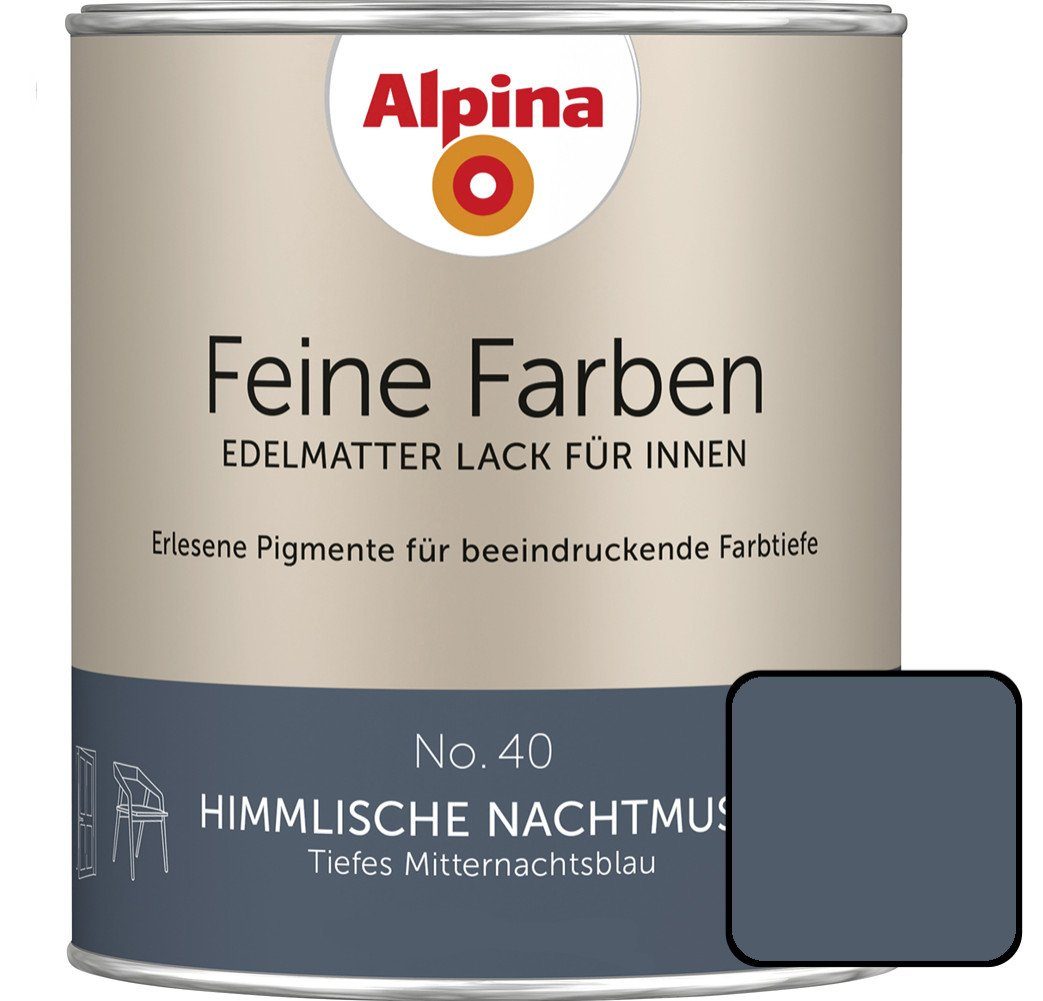 Alpina Wandfarbe Alpina Feine Farben Lack No. 40 Himmlische. € 24,29, (€ 32,39 pro 1 l).
