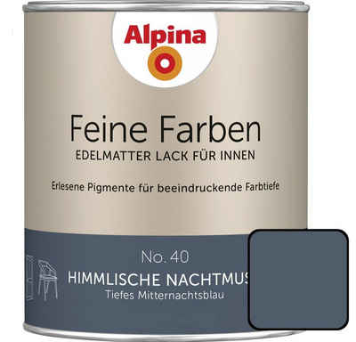 Alpina Wandfarbe Alpina Feine Farben Lack No. 40 Himmlische