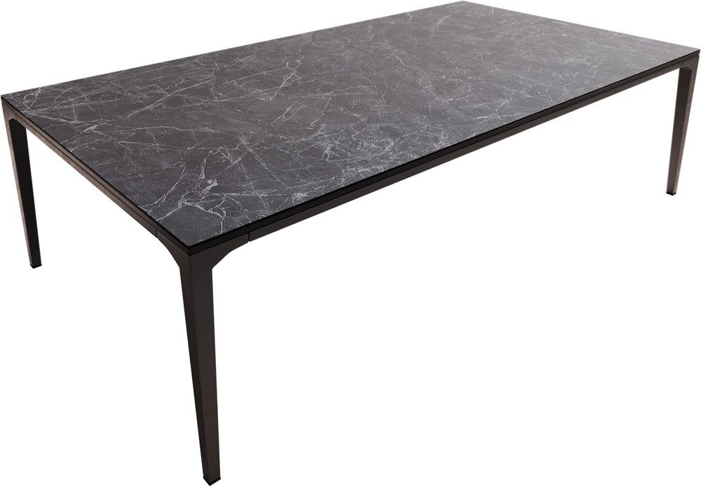 DELIFE Couchtisch Levente, Keramik Laminam® Nero Greco Anthrazit 110x60 cm günstig online kaufen