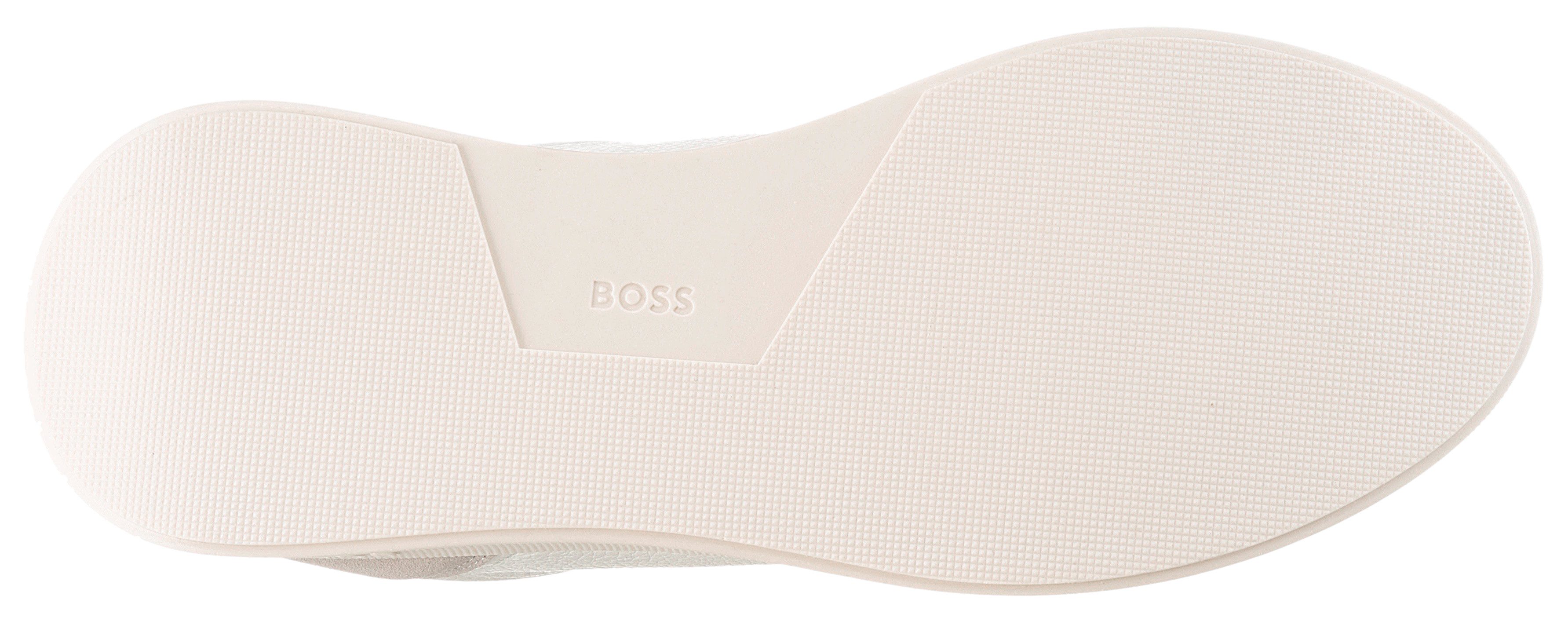 BOSS Bulton_Runn Sneaker Schnürschuh, Halbschuh, Casual Sneaker mit weichem Schaftrand