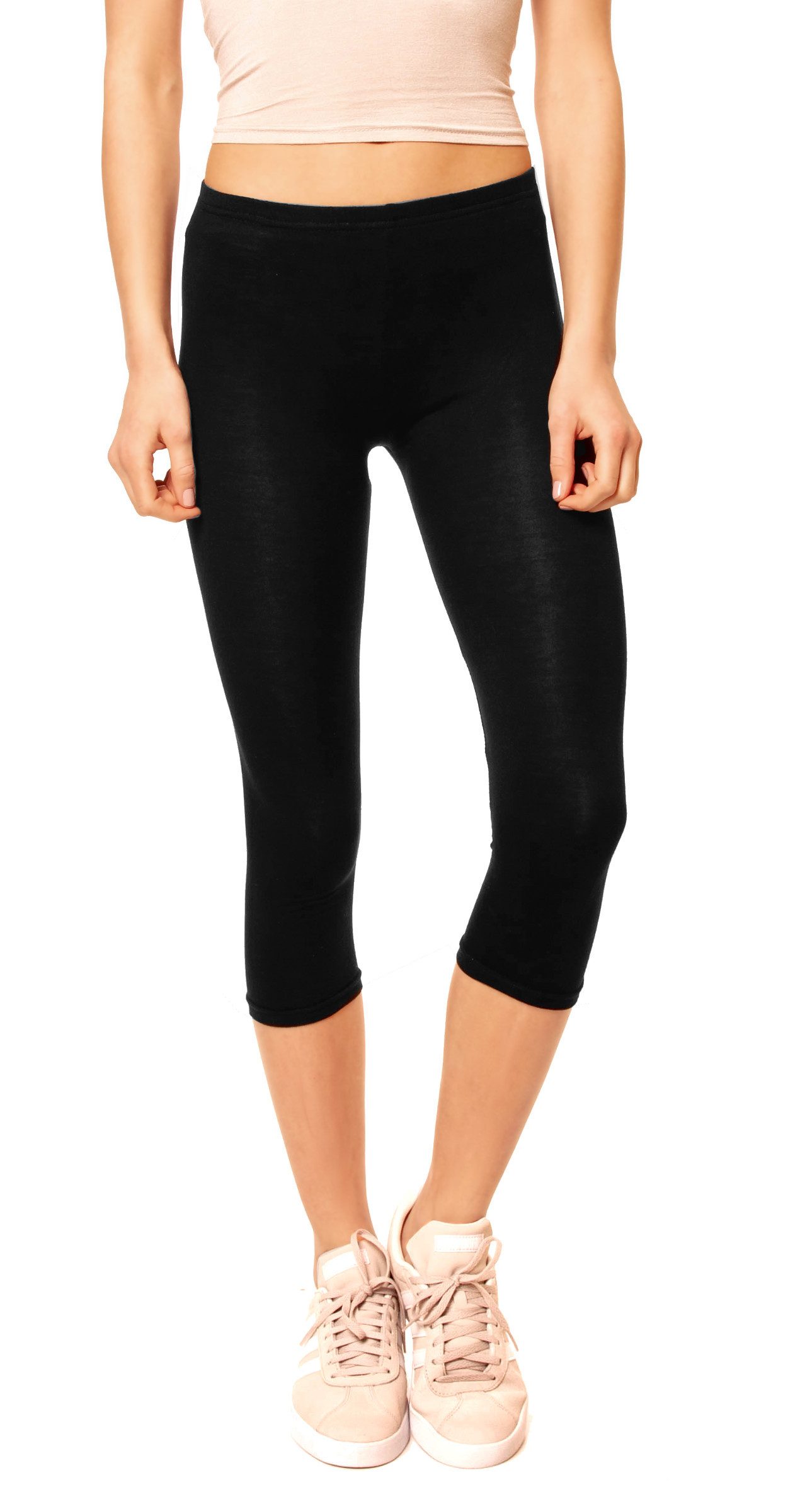 Leggings Basic Capri Leggings 1077