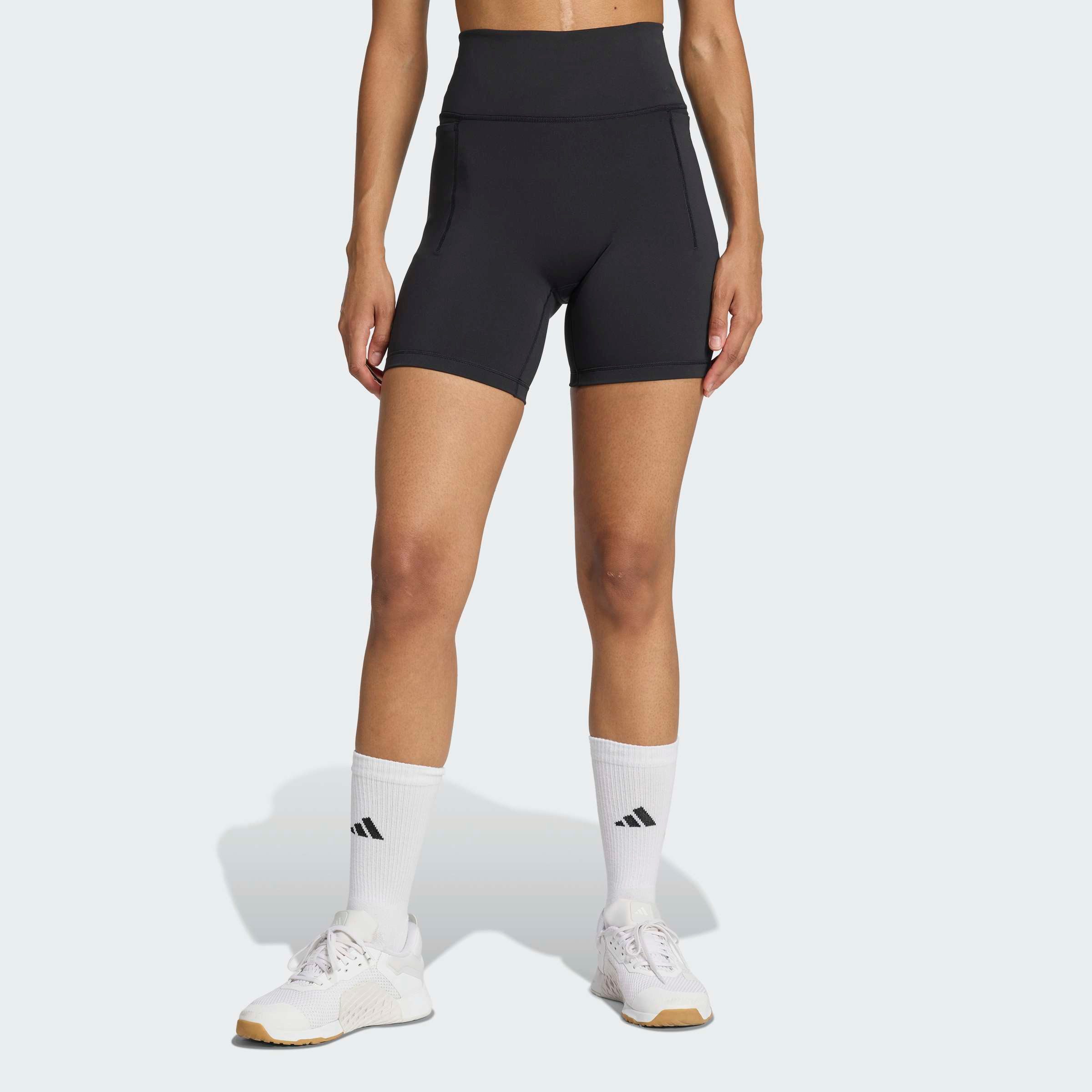adidas Performance Shorts OPTIME WORKOUT KURZE LEGGINGS für Erwachsene, aus Polyester und Elasthan