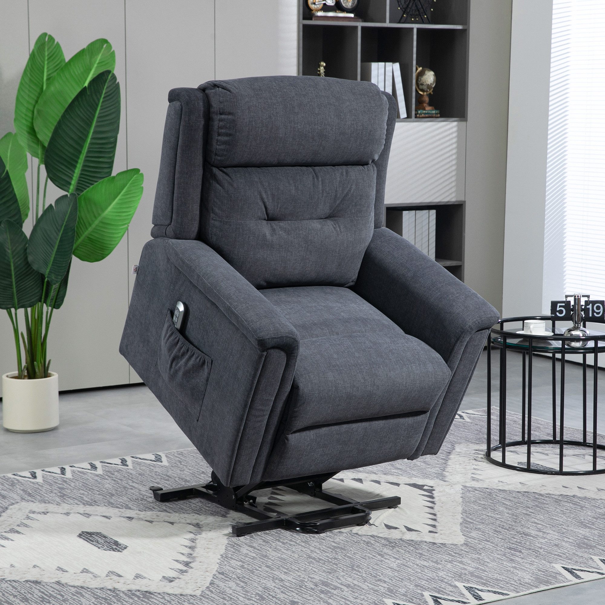 HOMCOM Massagesessel Elektrischer Aufstehsessel mit 2 günstig online kaufen