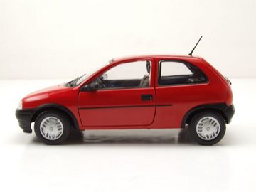 Whitebox Modellauto Opel Corsa B 1993 rot Modellauto 1:24 Whitebox, Maßstab 1:24