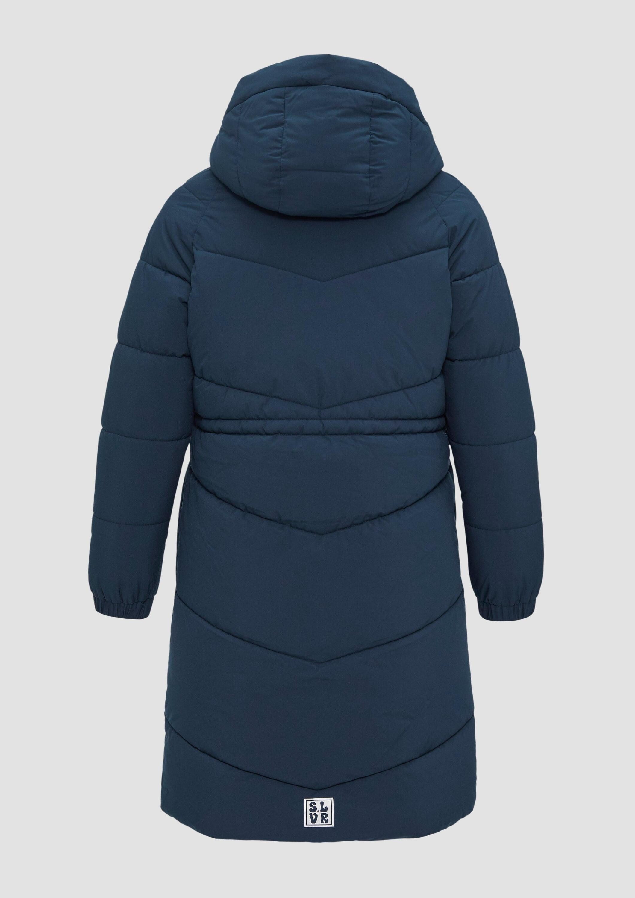 s.Oliver Wintermantel Outdoor-Mantel Steppmantel mit samtigem Fleecefutter und 2-Wege-Reißverschluss