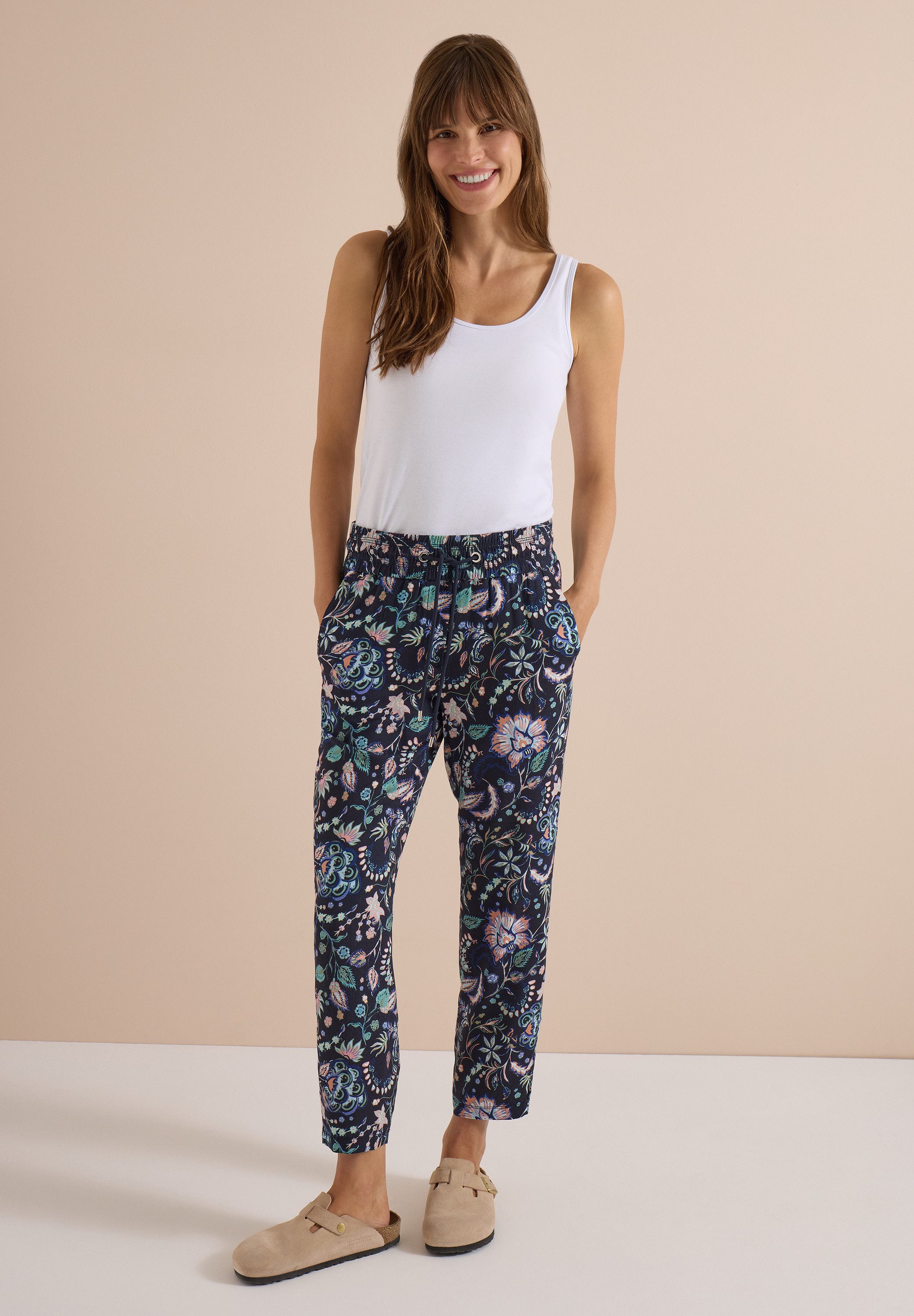 CECIL Jogger Pants Middle Waist
