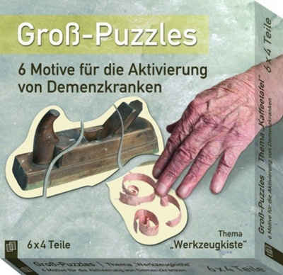 Verlag an der Ruhr Puzzle Groß-Puzzles: 6 Motive für die Aktivierung von Demenzkranken, Puzzleteile