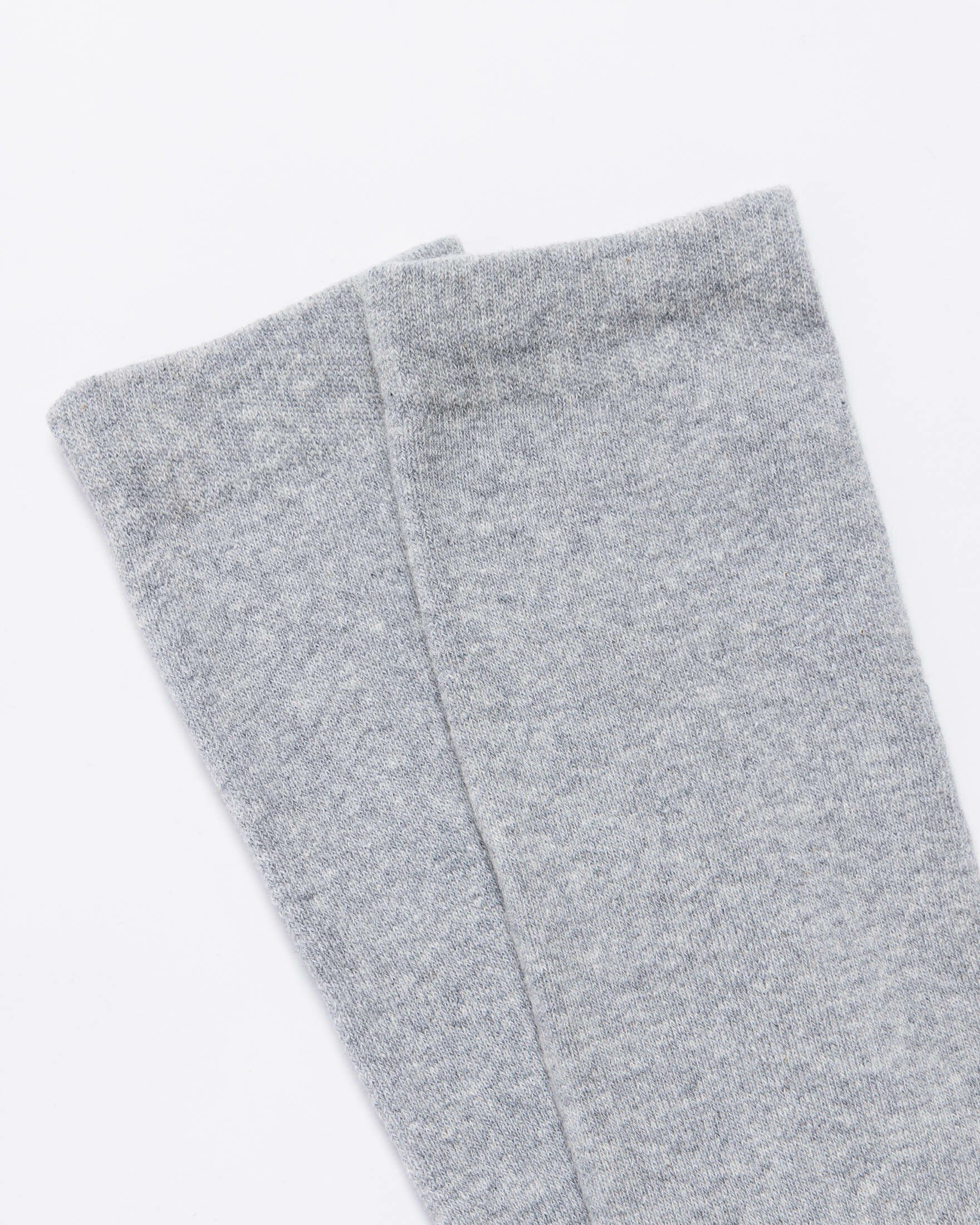 (2-Paar) aus ABS-Socken Socken SNOCKS Bio-Baumwolle, in Anti-Rutsch-Noppen Damen Herren Grau & (SNOCKS) Anti-Rutsch Design süßem