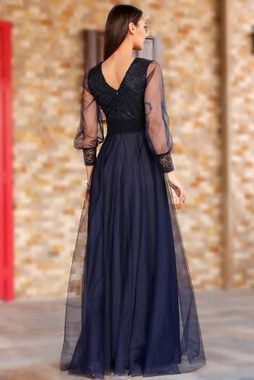 Modabout Abendkleid Langes Maxikleid Sommerkleid für Damen - NELB0553D8732LCV (1-tlg)