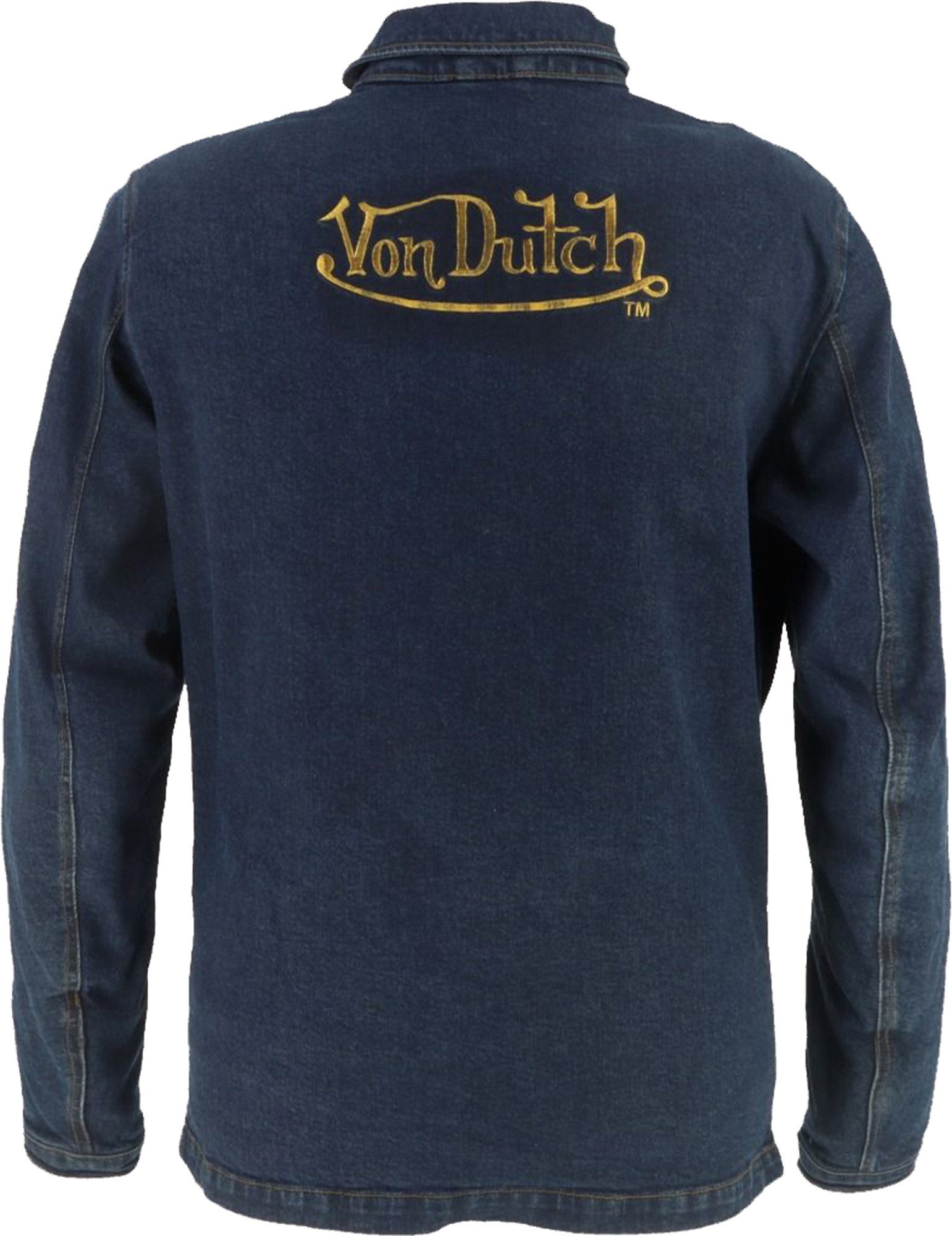 Von Dutch Motorradjacke x Helstons Captain Motorrad Hemd Rückenprotektor enthalten,Brustprotektor enthalten,Ellenbogenprot