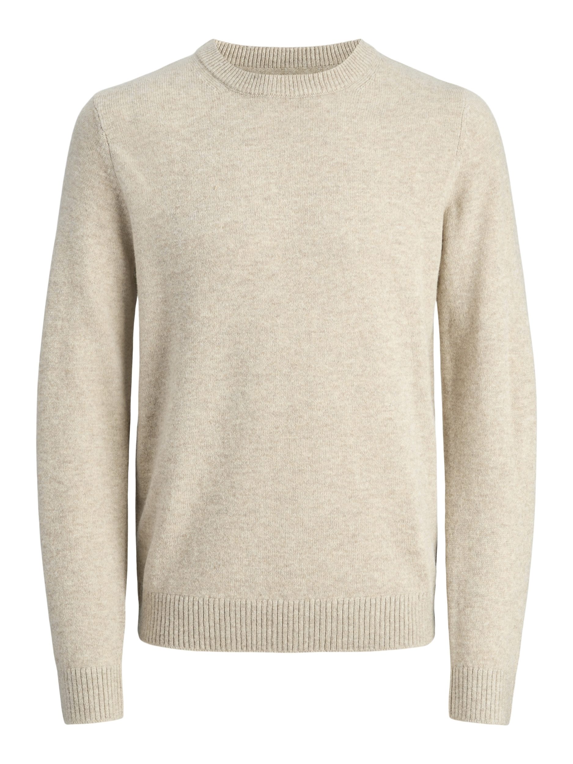 Rundhalspullover JPRBLULAMBSWOOL KNIT CREW NECK