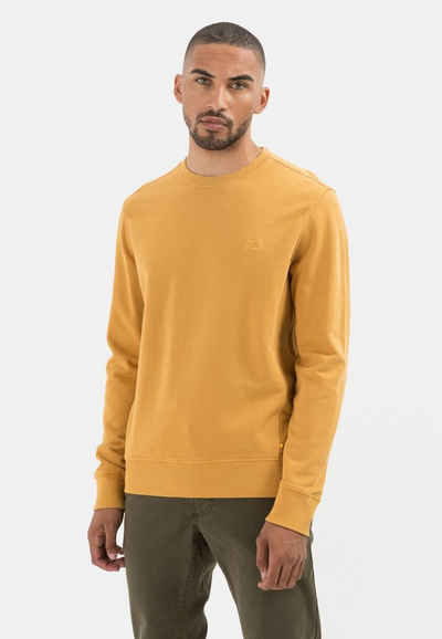 camel active Sweatshirt aus reiner Baumwolle