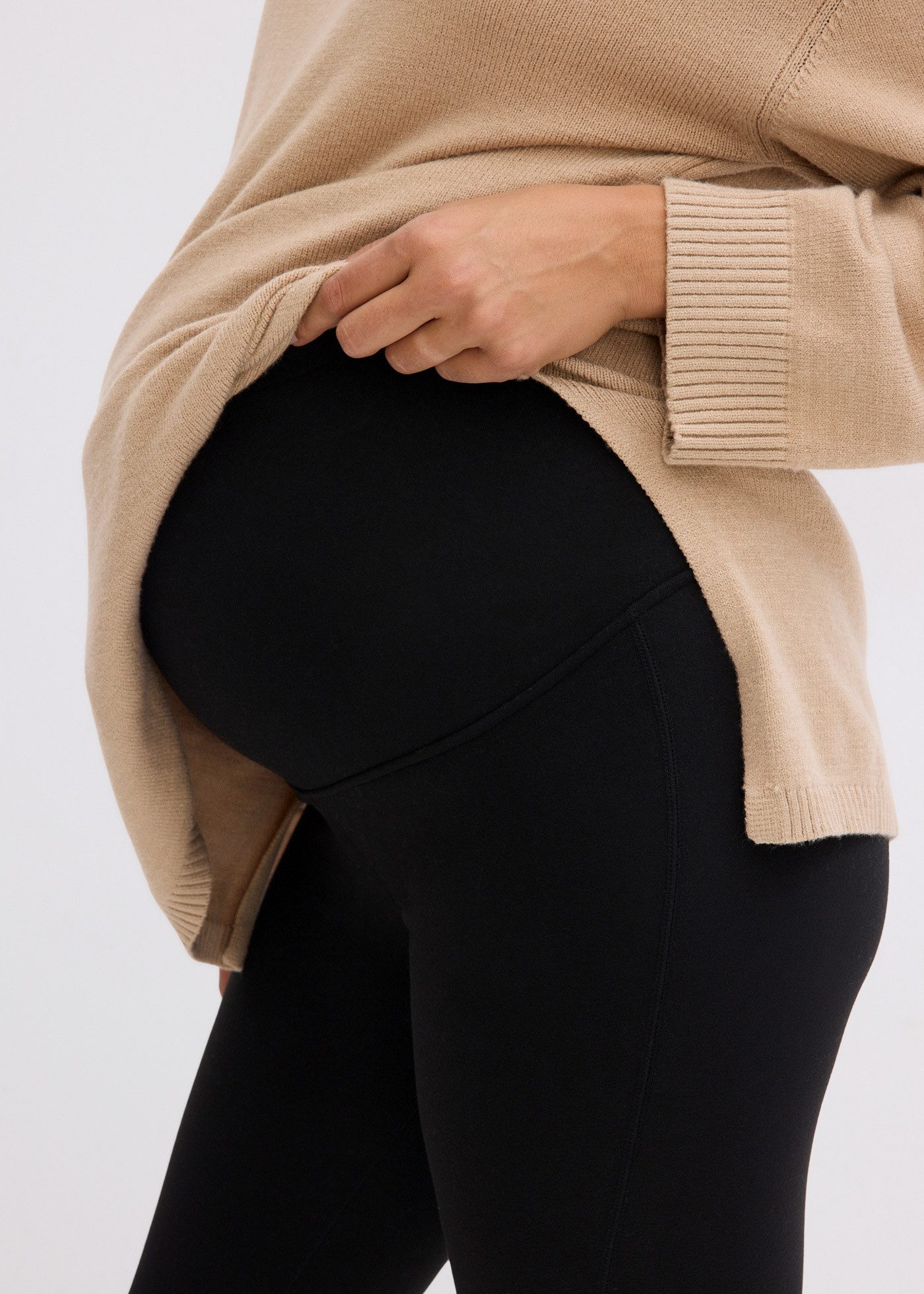 bonprix Umstandsleggings aus Jersey-Funktionsmaterial, mit Thermo-Funktion, Skinny Fit