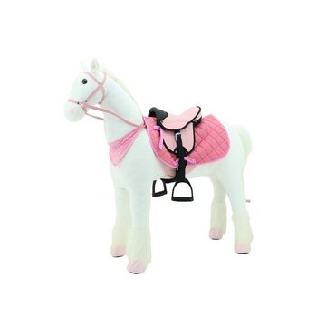 Sweety-Toys Stehpferd Sweety Toys 13883 Stehpferd mit Stahlunterbau Pferd Höhe 130 cm