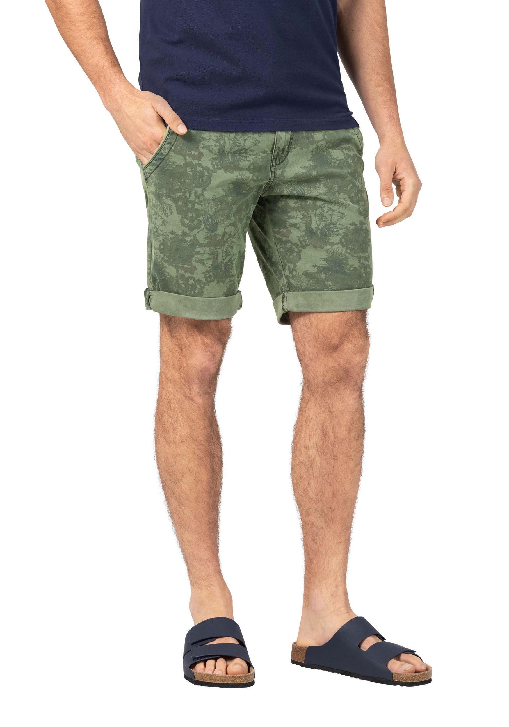 TIMEZONE Chinoshorts Sommerliches Design in Chino Bermuda Style (1-tlg) Slim LucaTZ Short