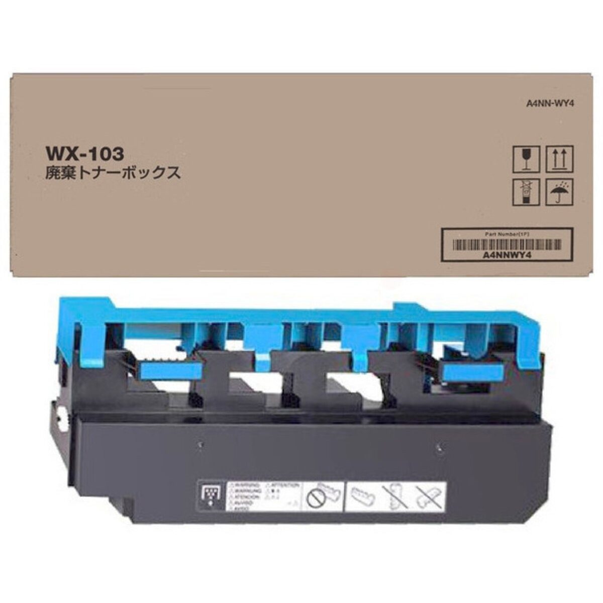 Konica-Minolta Tonerpatrone Original Konica Minolta Resttonerbehälter (A4NNWY1 A4NNWY3 A4NNWY4 WX-