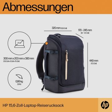 HP Notebook-Rucksack Travel 18 Liter 15,6 Zoll Laptop