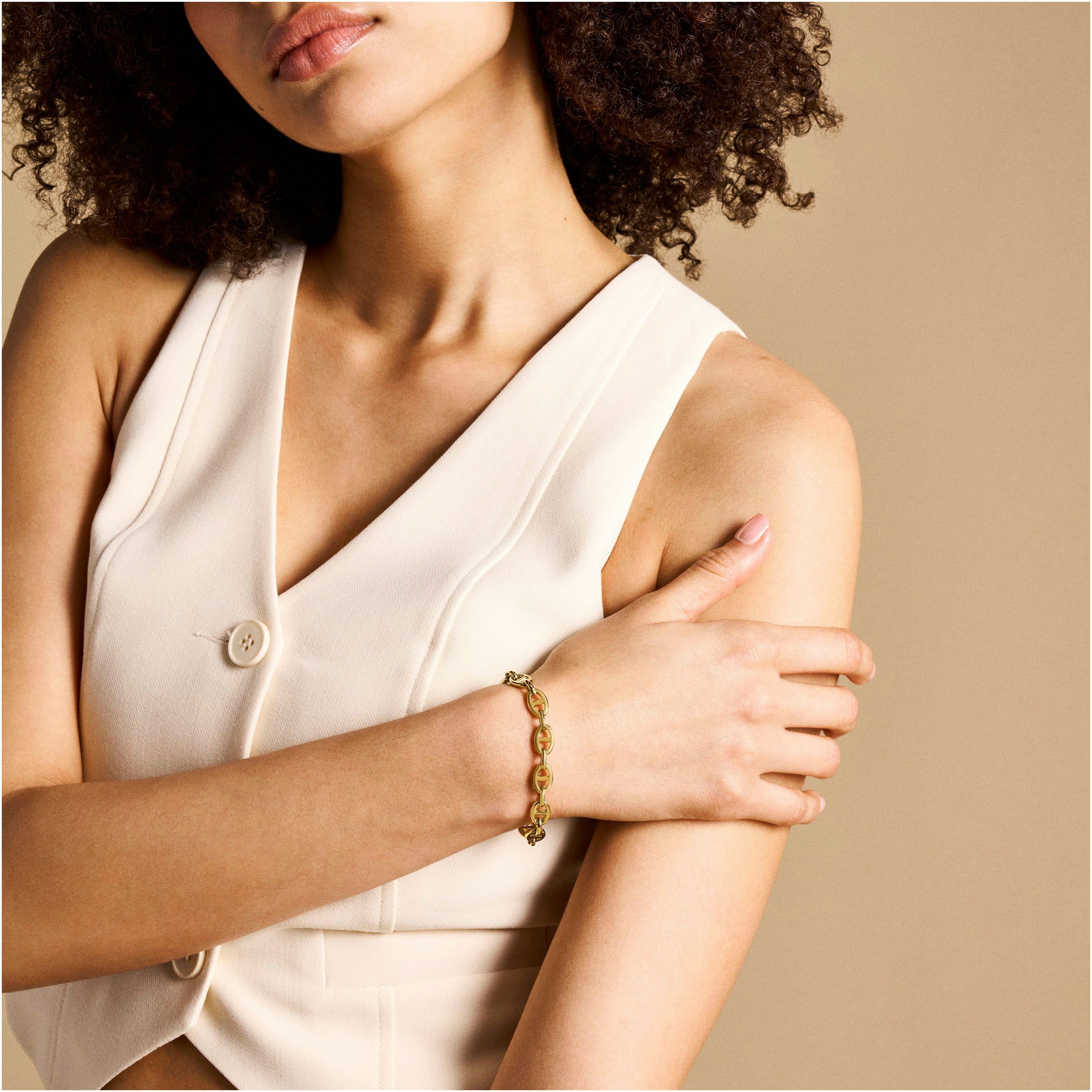 Fossil Armband Schmuck Geschenk Edelstahl HERITAGE D-LINK – Bild 5 von 5