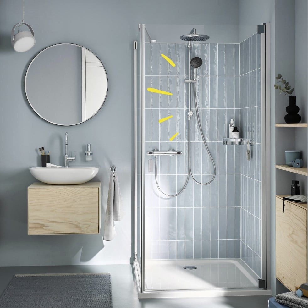 Grohe Duschsystem Grohe Duschsystem inkl. Umsteller Vitalio Start
