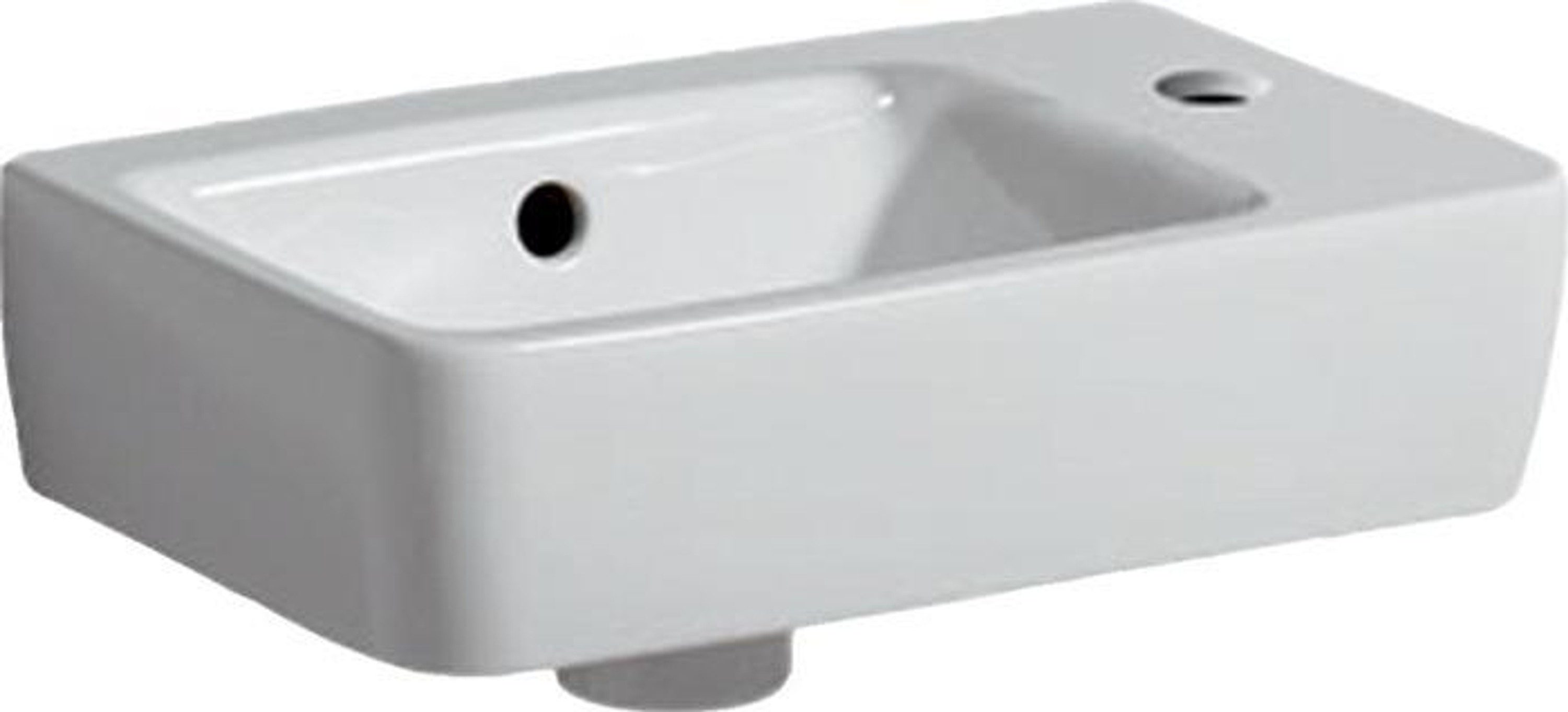 GEBERIT Einbauwaschbecken Geberit Handwaschbecken RENOVA COMPACT 4