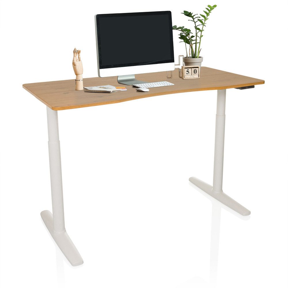 Schreibtisch STAND PRO R Computertisch höhenverstellbar H/B/T: