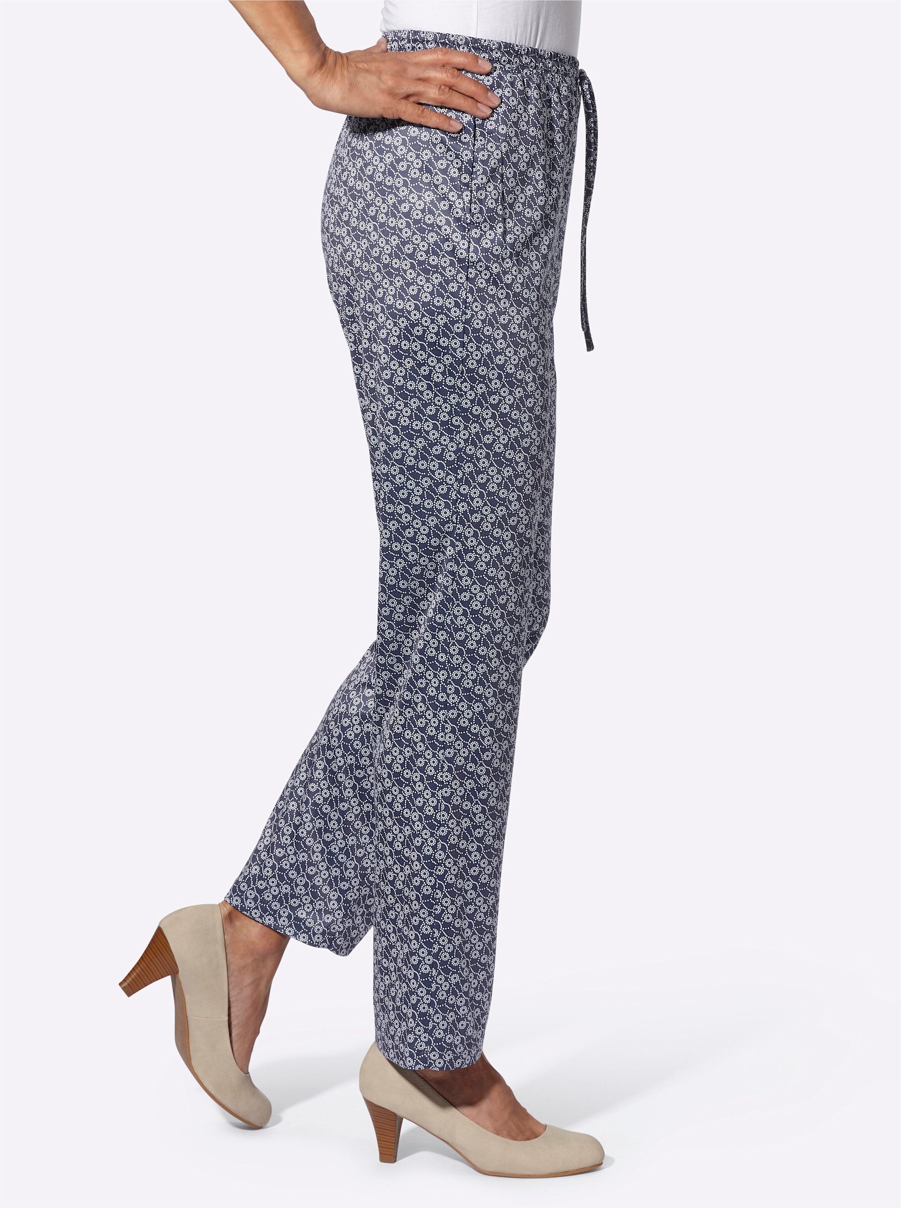 Sieh an! Jerseyhose Jerseyhose Innenbeinlänge ca. günstig online kaufen