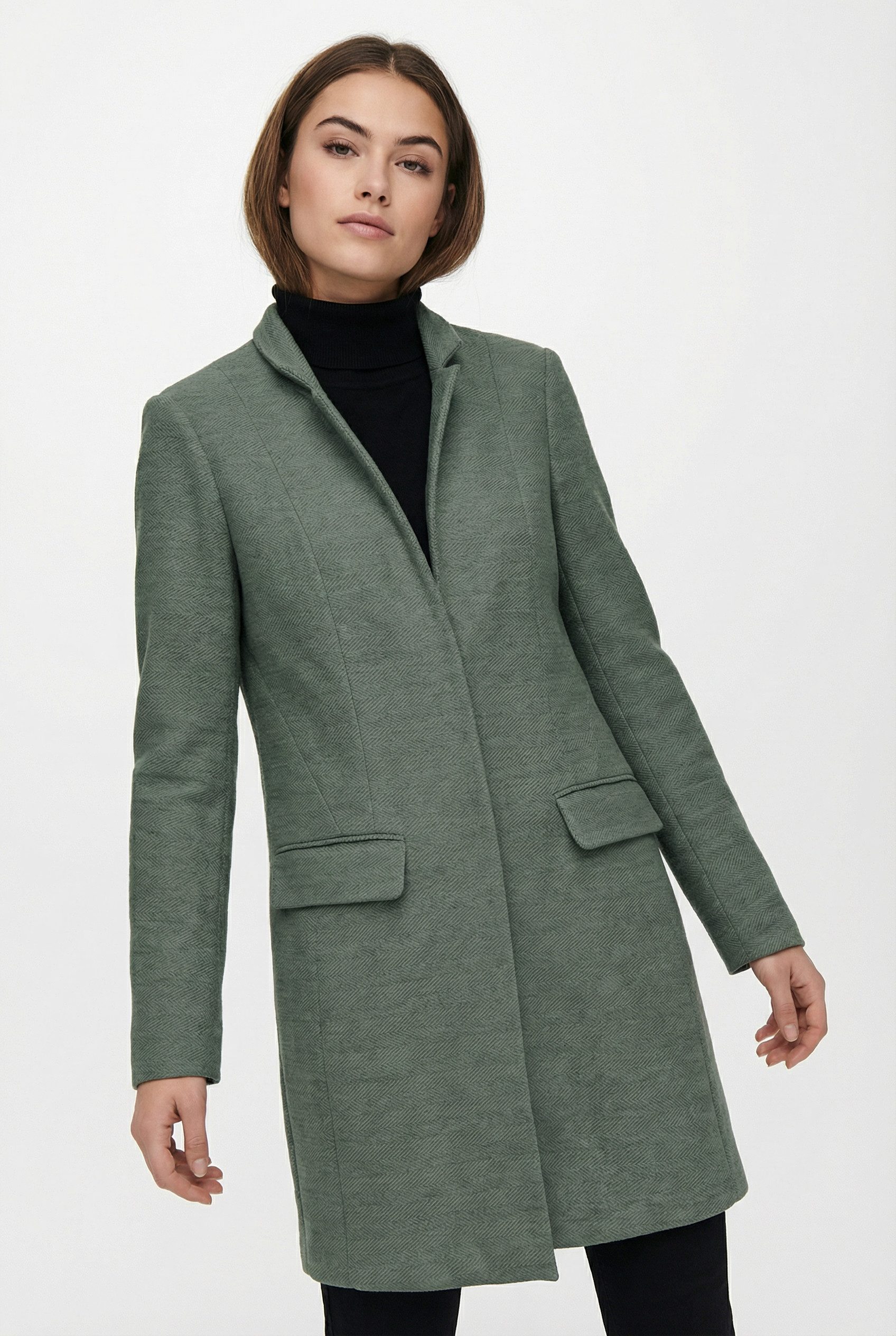 ONLY Kurzmantel ONLLINEA L/S FIT CUT COATIGAN CC TLR günstig online kaufen