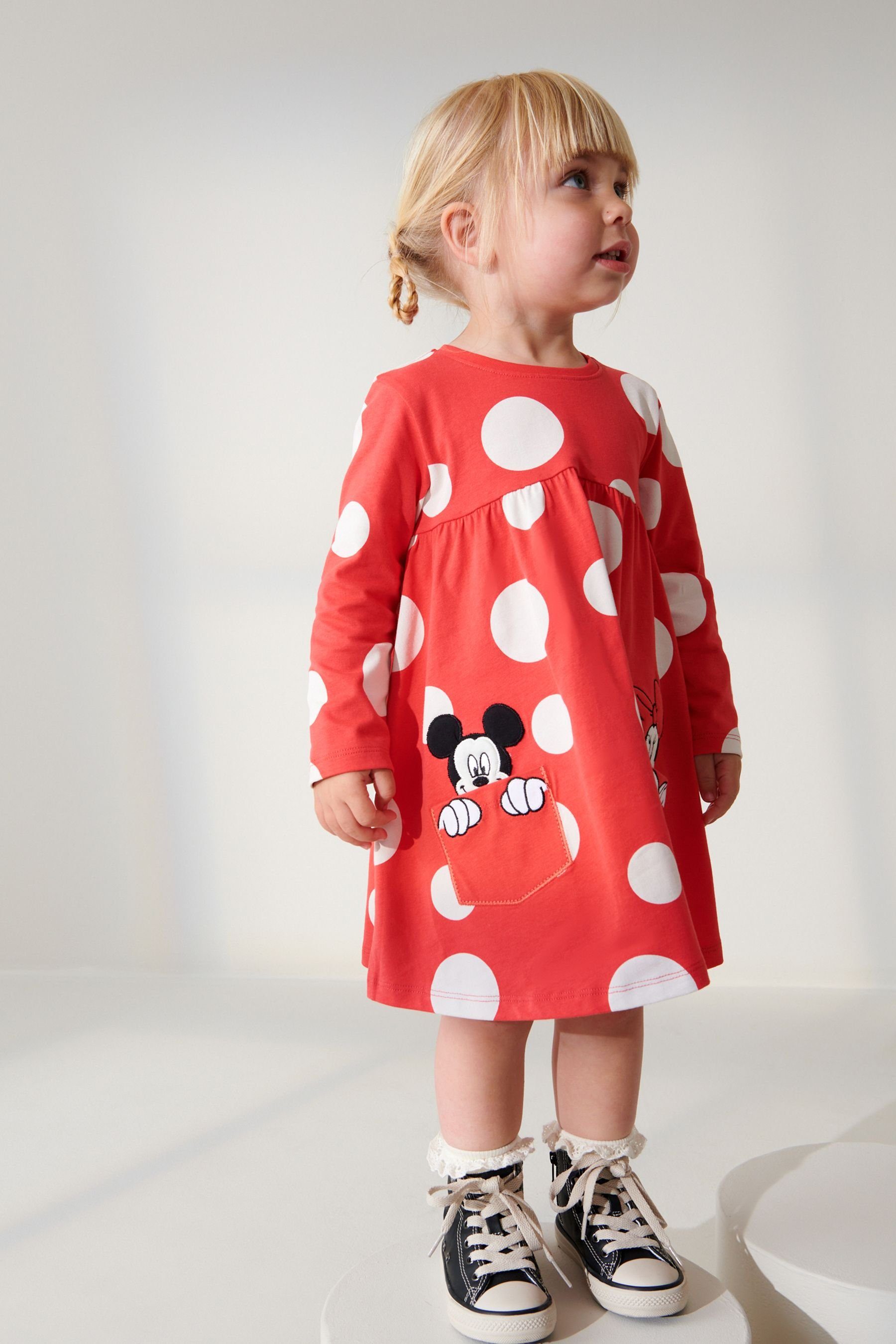 aus Next Jersey (1-tlg) Jerseykleid Disney Kleid