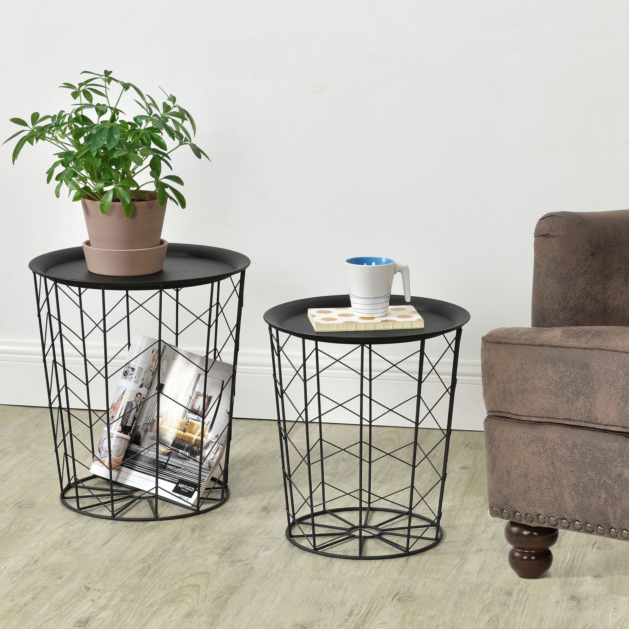 en.casa Beistelltisch (Set, 2-St., 2er Set), günstig online kaufen
