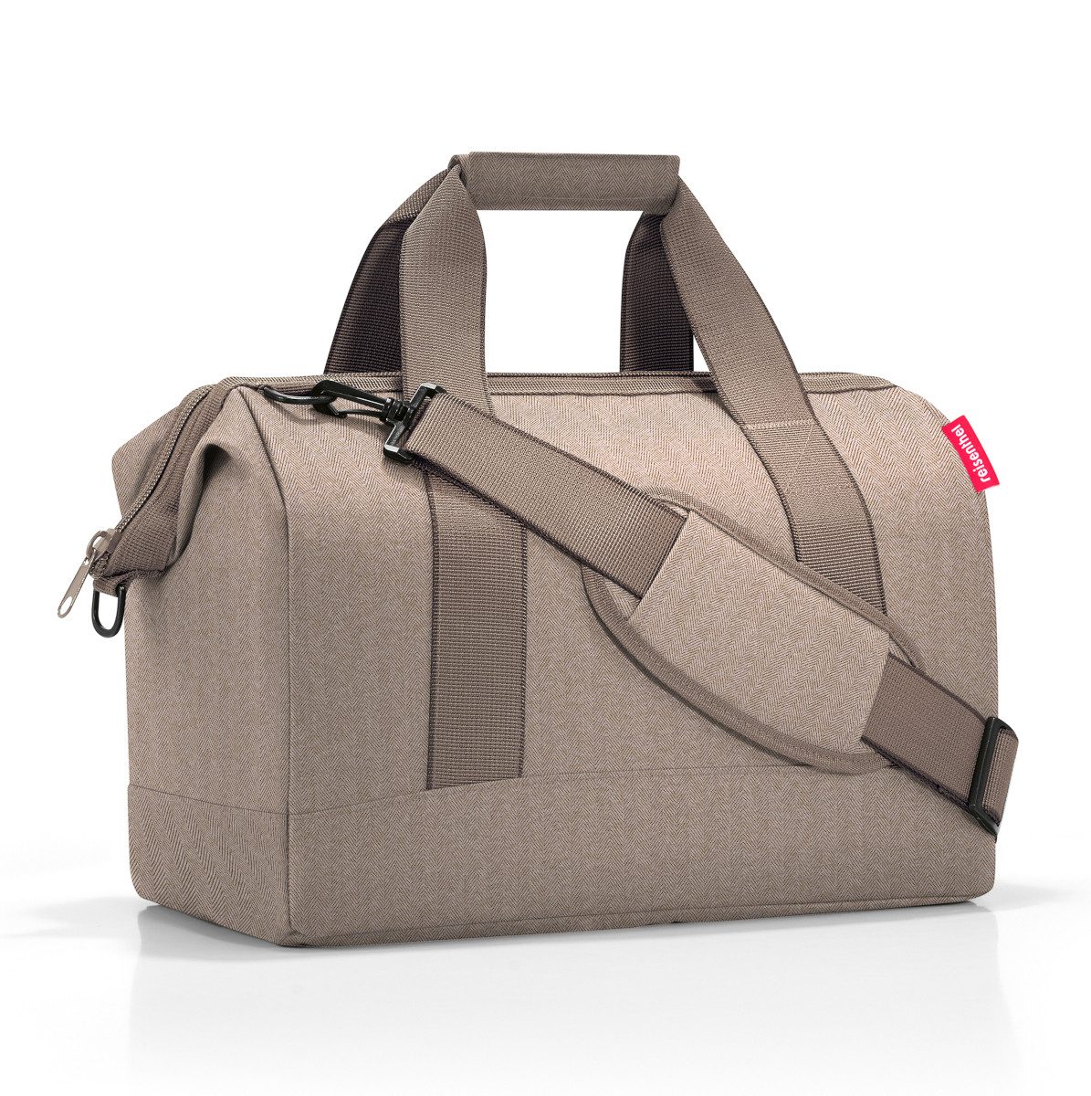 REISENTHEL® Reisetasche allrounder M herringbone mokka günstig online kaufen