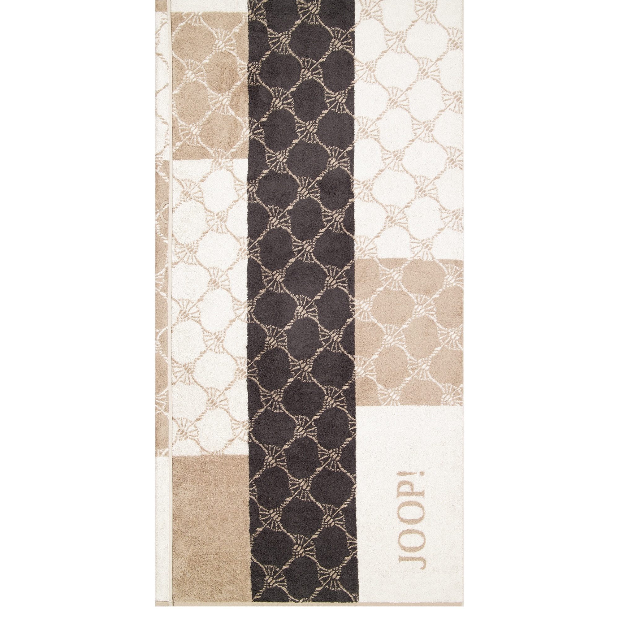 JOOP! Saunatuch Sauna Squares 1719, 100% Baumwolle (1-St)
