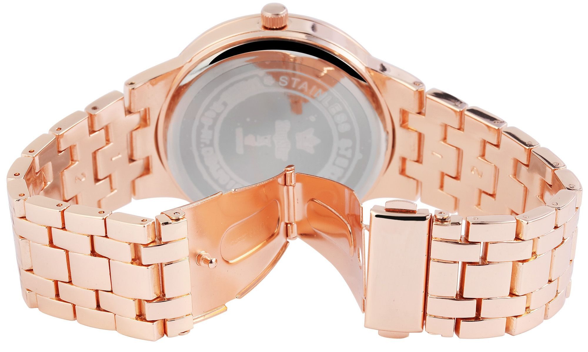 KingStar Quarzuhr Mineralglas, Herrenuhr Metall