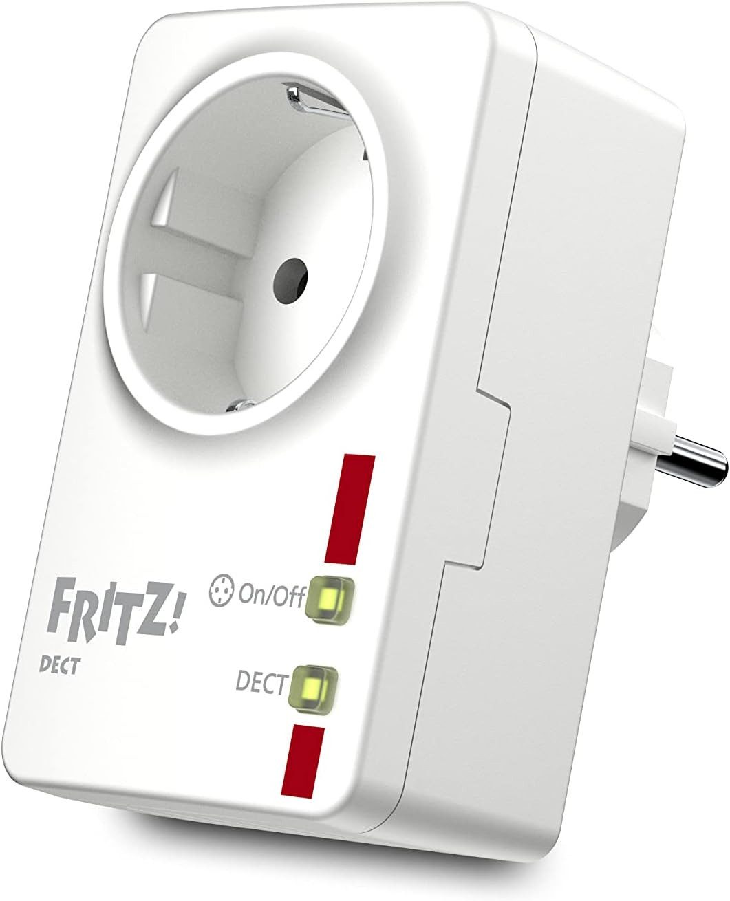 Fritz! Steckdose FRITZ!DECT 200 Smart Home intelligente Steckdose, Steuerung per PC, Notebook, FRITZ!Fon, Smartphone oder Tablet