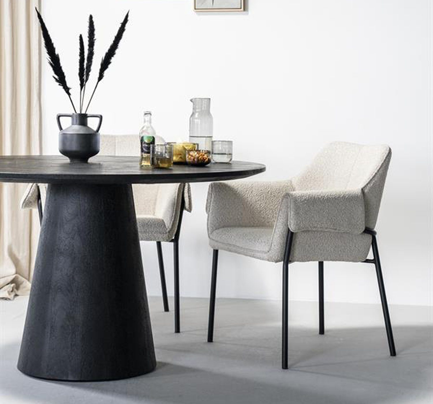 Maison ESTO Esstisch Esstisch rund Ø günstig online kaufen
