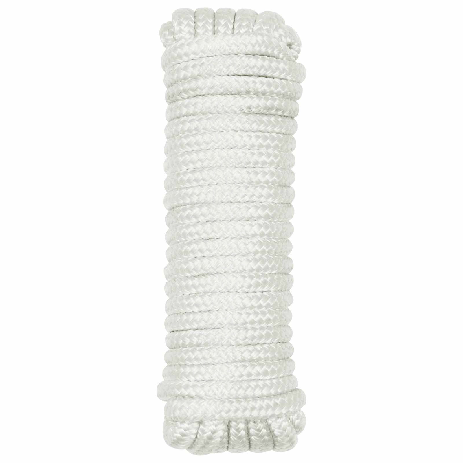 vidaXL Seil Bootsseil 15 m 1.6 Weiß Polyester (1-tlg)