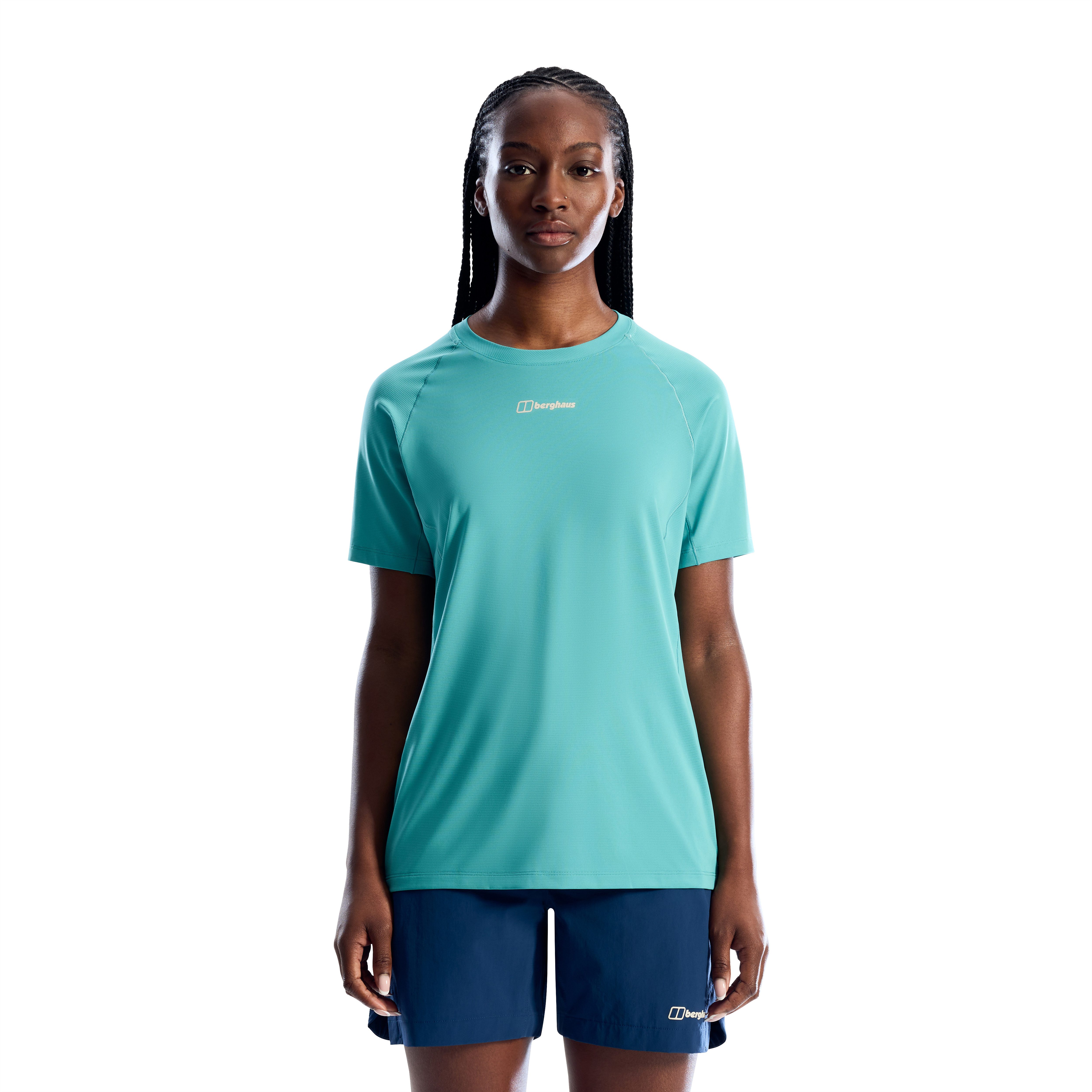 Berghaus T-Shirt BOWBURN TECH TEE AF mit Rundhalsausschnitt, Kurzarm, für Sport- und Outdooranlässe