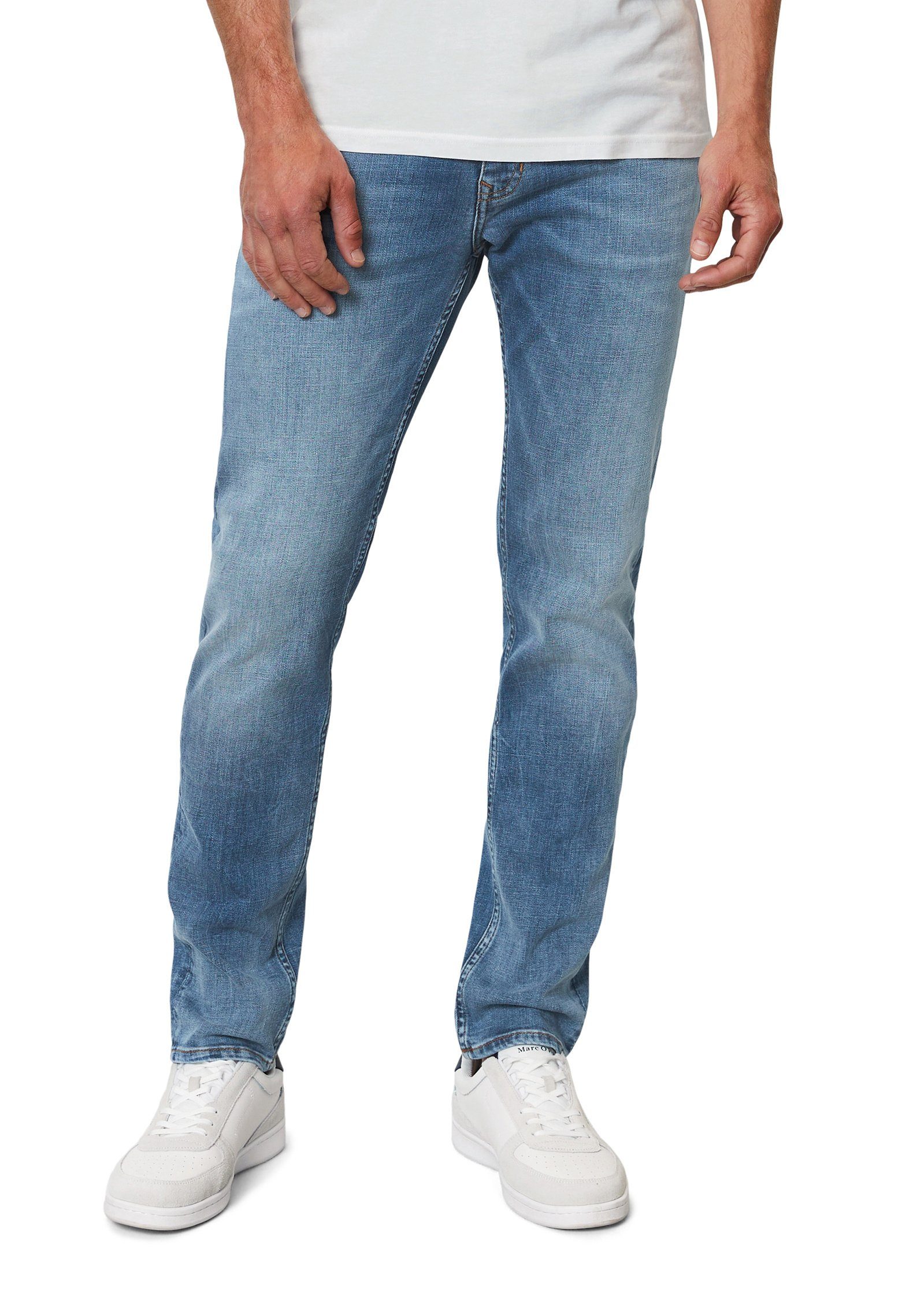 Marc O'Polo 5-Pocket-Jeans in lässiger Cross-Hatch-Denim Struktur