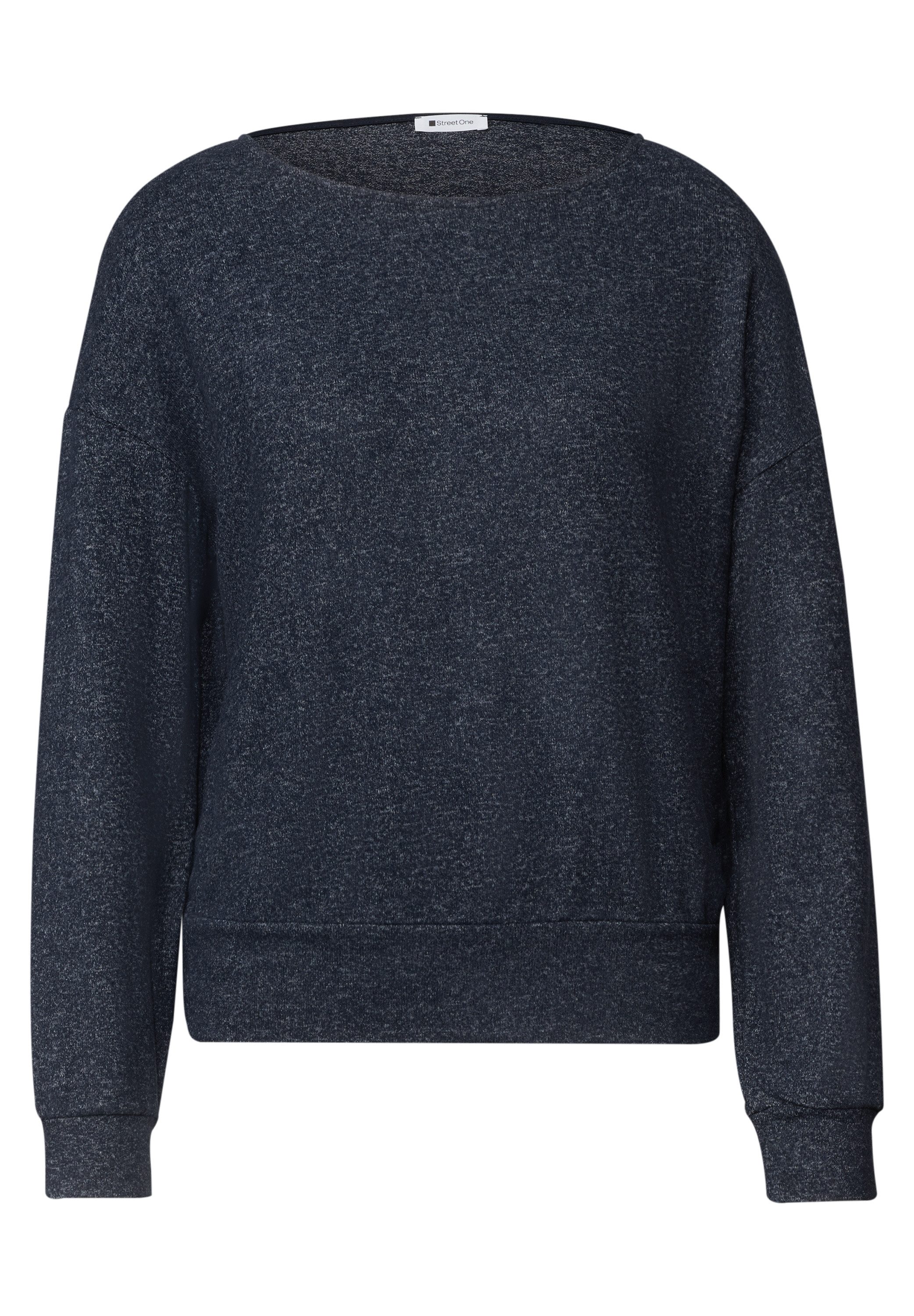 STREET ONE Langarmshirt aus Jersey in Unifarbe – Bild 4 von 5