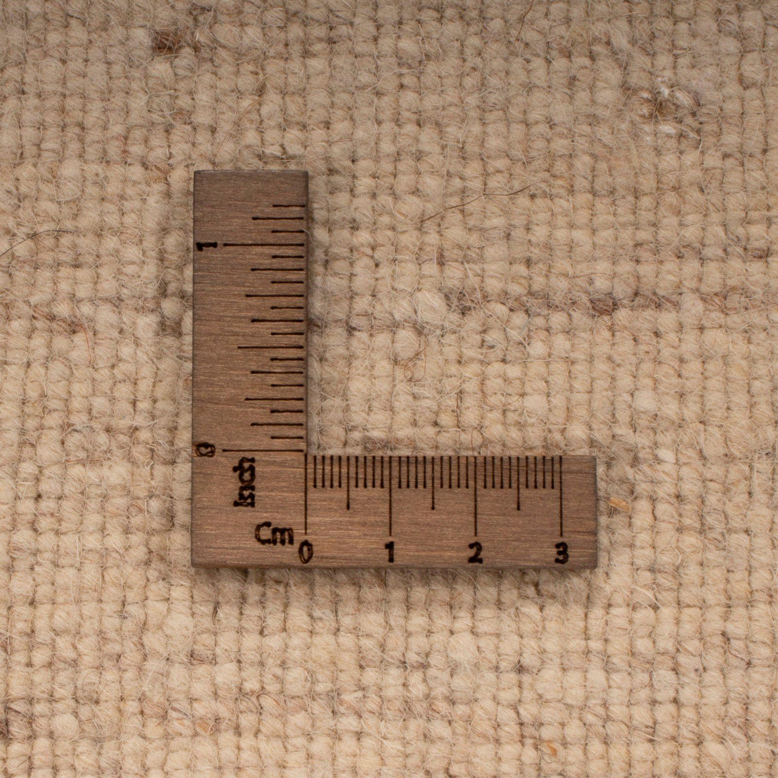 Wollteppich Gabbeh - Softy - mm, Wohnzimmer, 172 245 Höhe: rechteckig, hellbraun, Einzelstück cm morgenland, x - 16