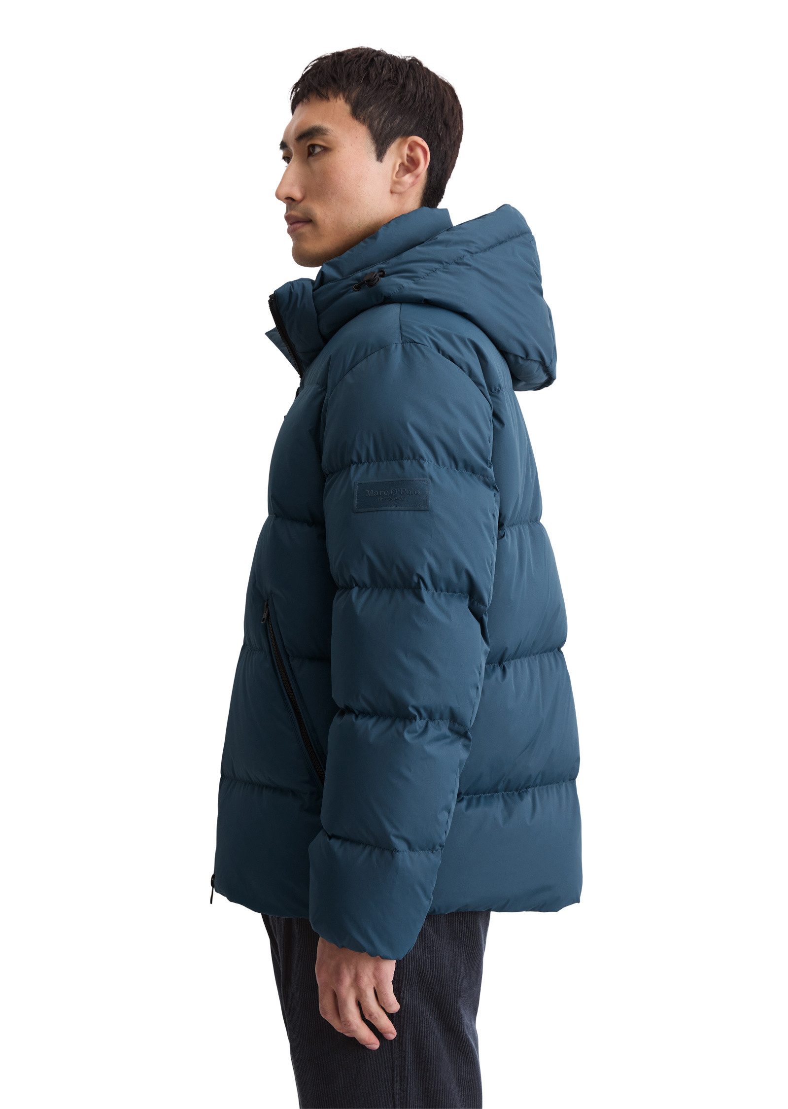 Marc O'Polo Outdoorjacke mit abnehmbarer Kapuze