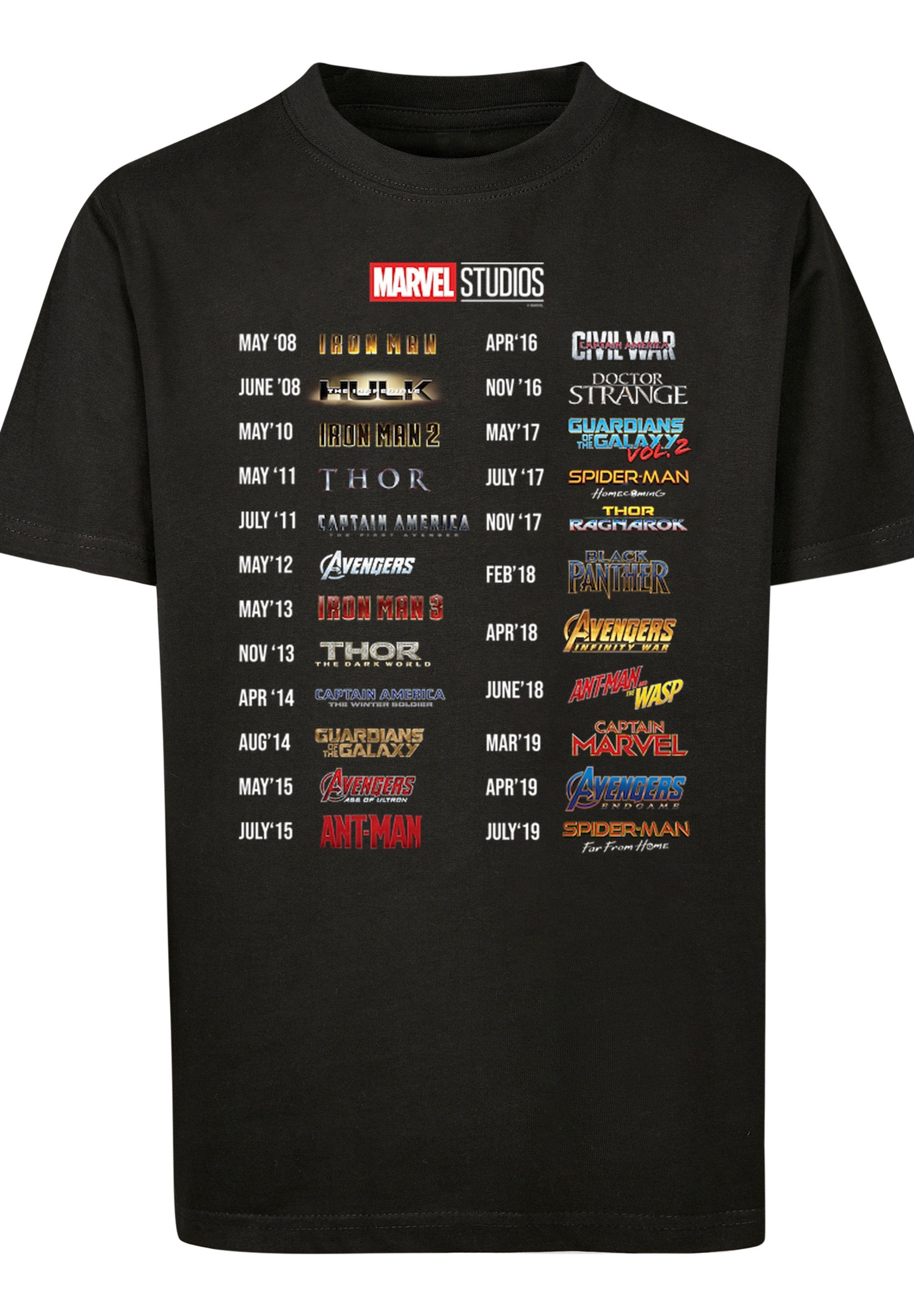 Marvel Mens Medium schwarzes T-Shirt Thor Loki Spiderman Ironman Hulk offizielle 