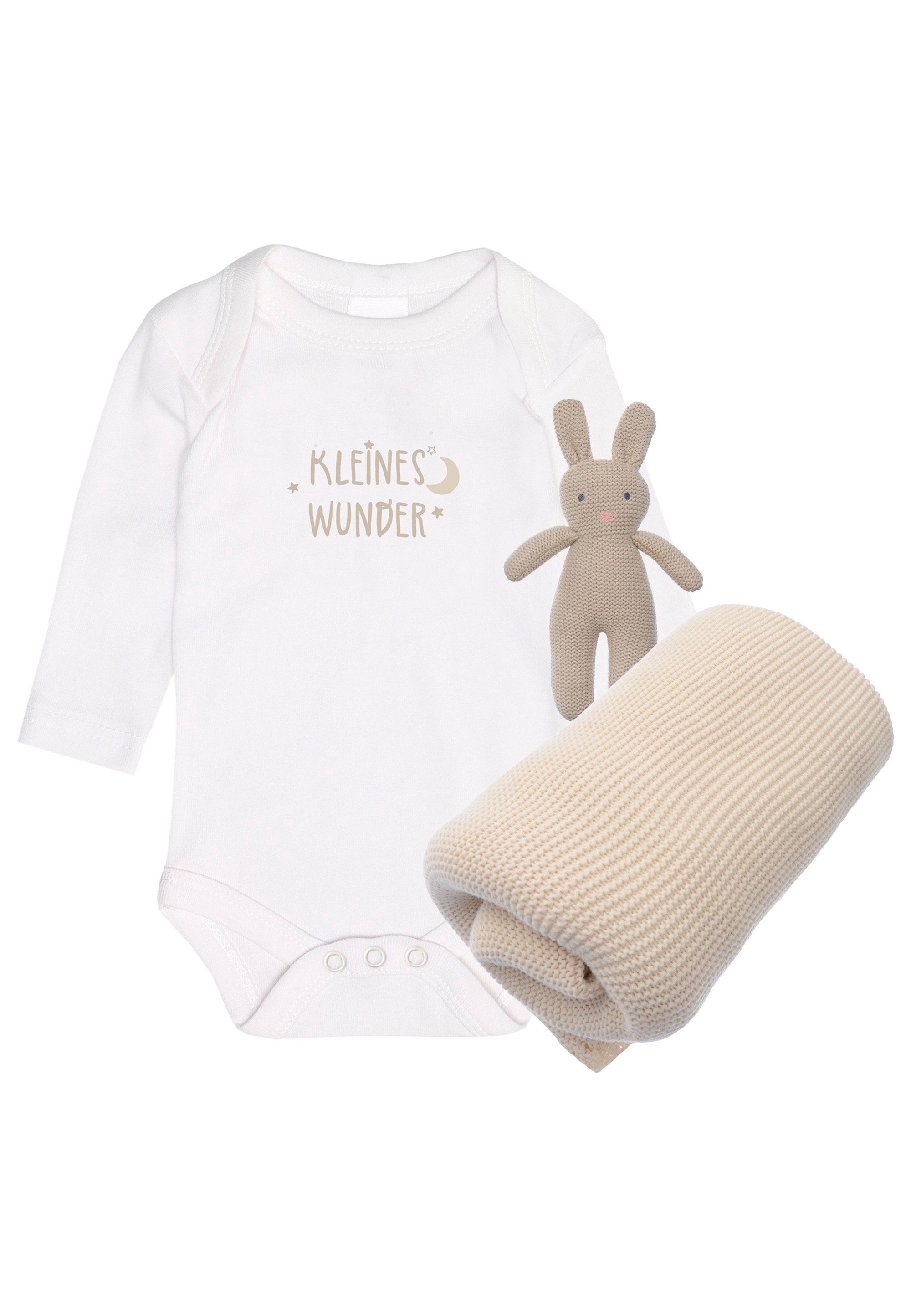 Liliput Erstausstattungspaket Kleines Wunder (3-tlg) mit Strickhase Lou